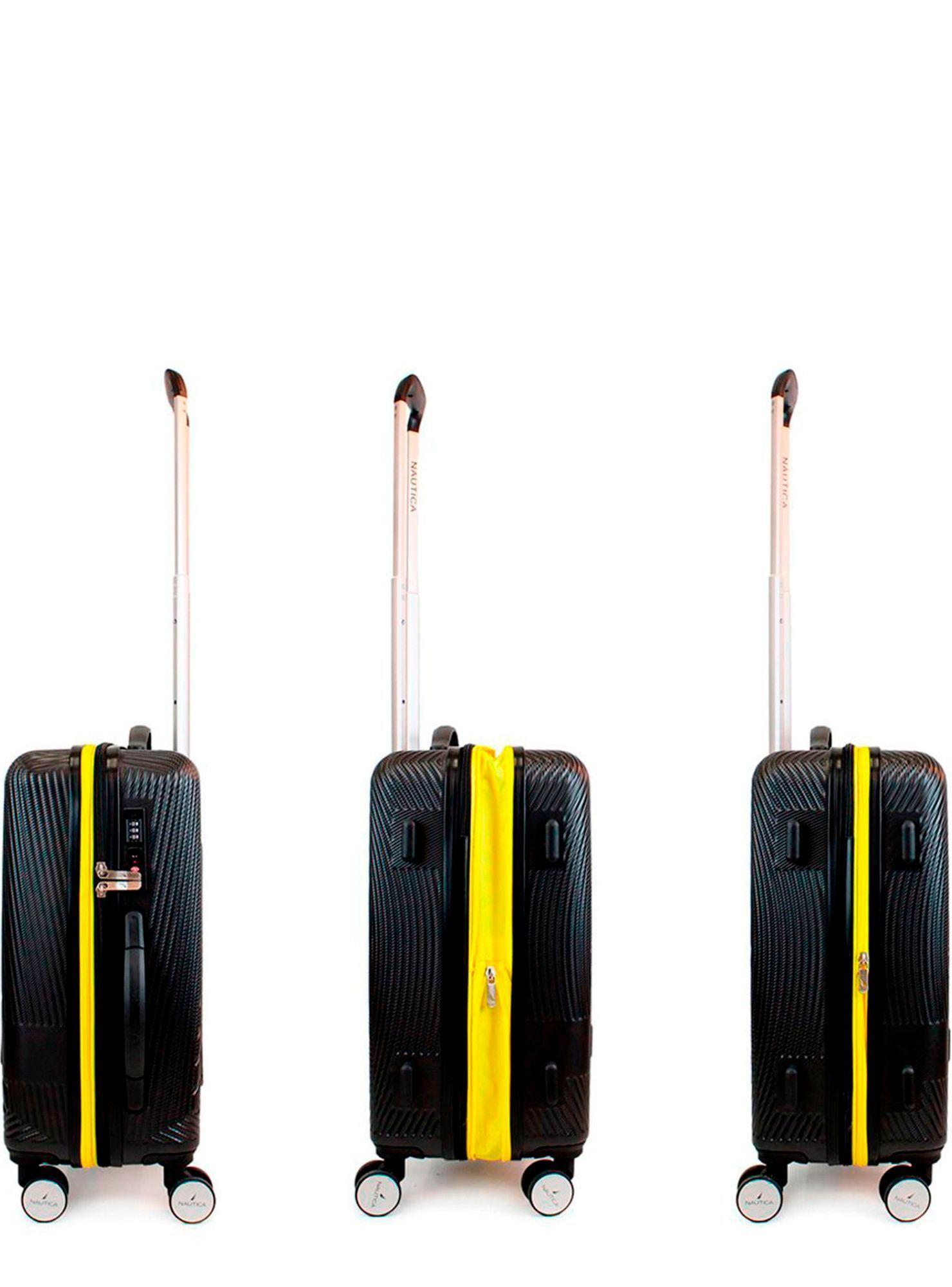Maleta de cabina Nautica S 10kg Bahamas negra-5