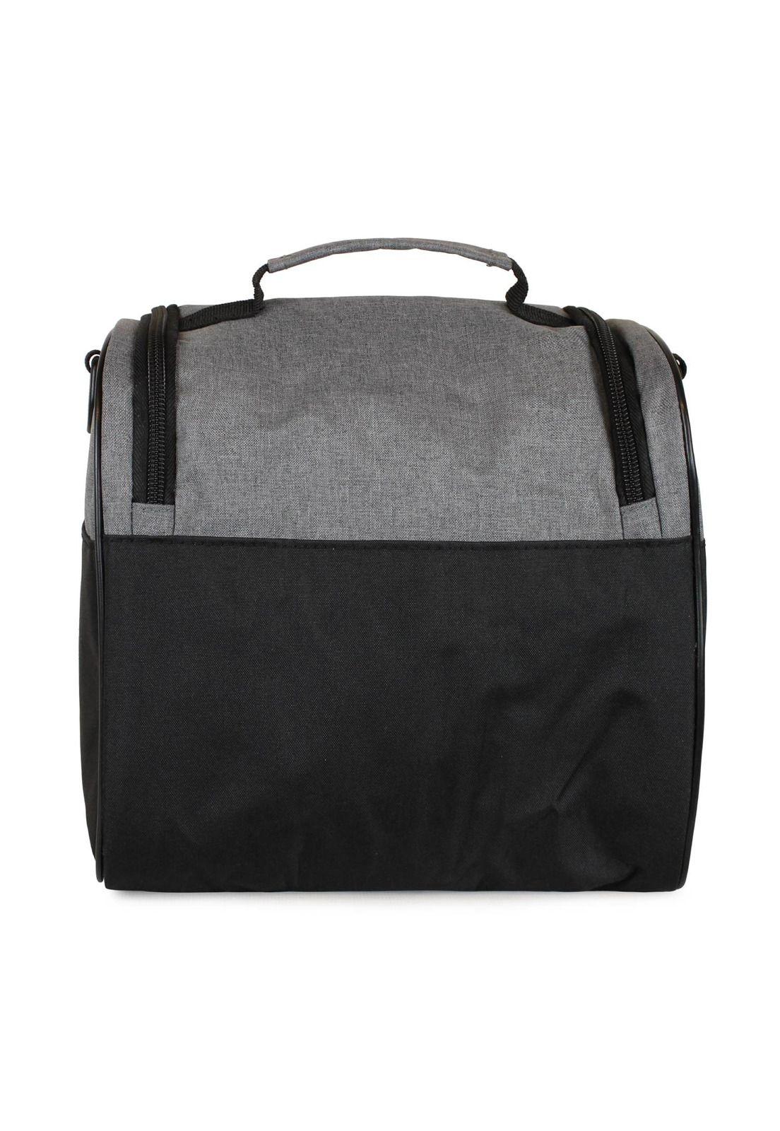 Pack Champion bolso Atlanta 45lts + Lonchera Oxford Gris-7