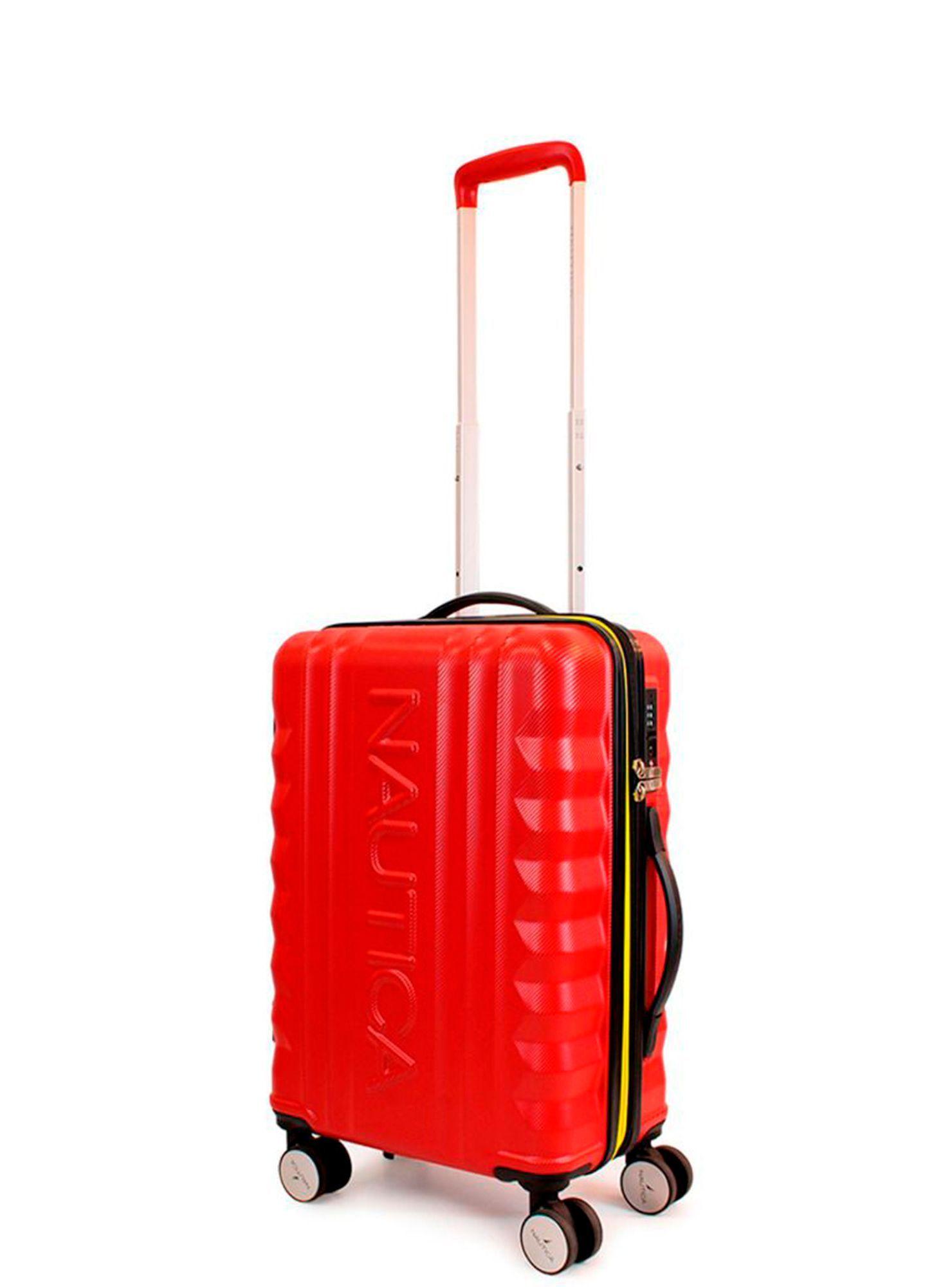 Pack 2 maletas Nautica S+M Polonia 10kg y 20kg roja-3