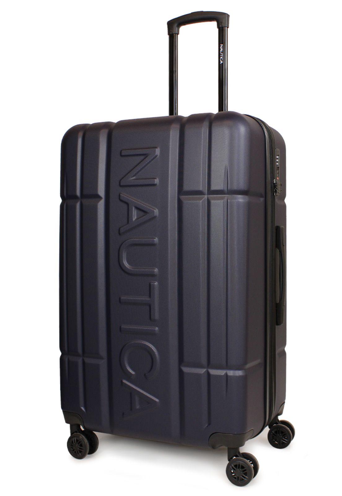 Set de 3 maletas Amsterdam S+M+L azules Nautica-6