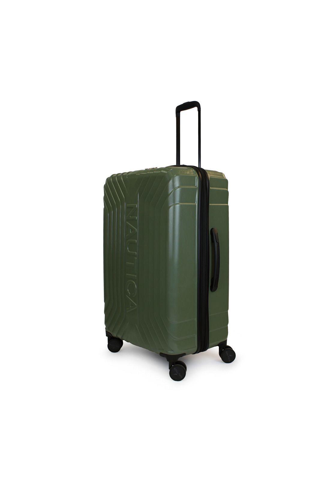 Pack 2 maletas M+L Nautica San Blas 20k  y  23K verde-4