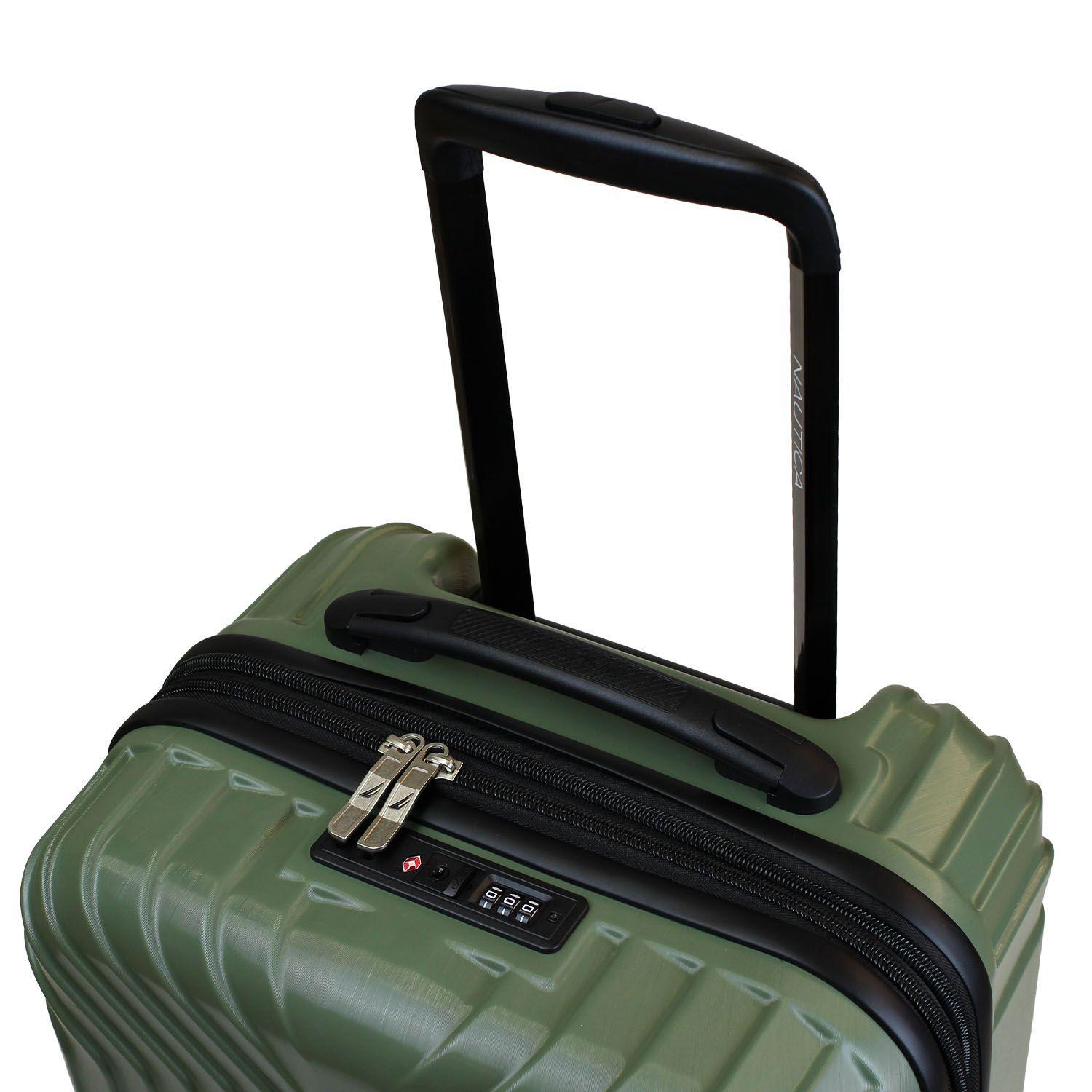 Pack 2 maletas M+L Nautica San Blas 20k  y  23K verde-2