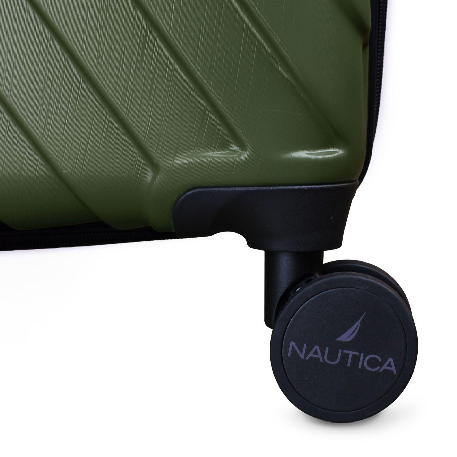 Pack 2 maletas M+L Nautica San Blas 20k  y  23K verde-5