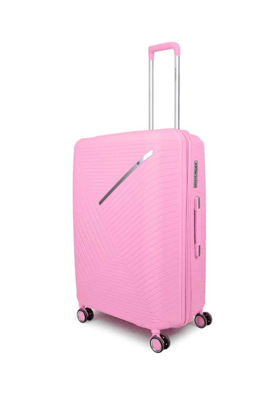 Maleta Mediana Storm 20kg rosada Swiss bag-4