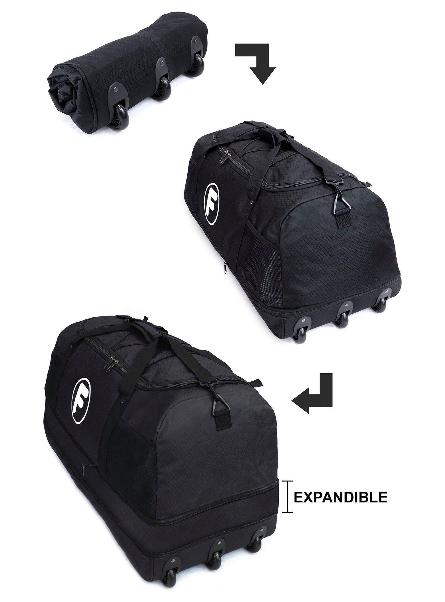 Bolso XL Goliat Negro F - Enrollable-2