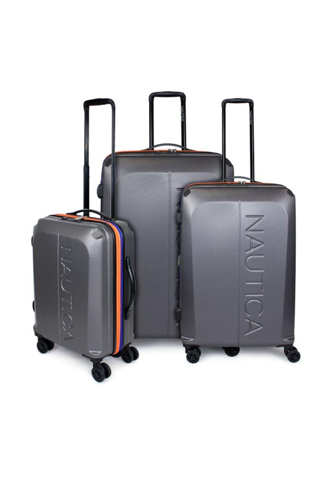 Set 3 piezas maleta Vesper gris Nautica-0