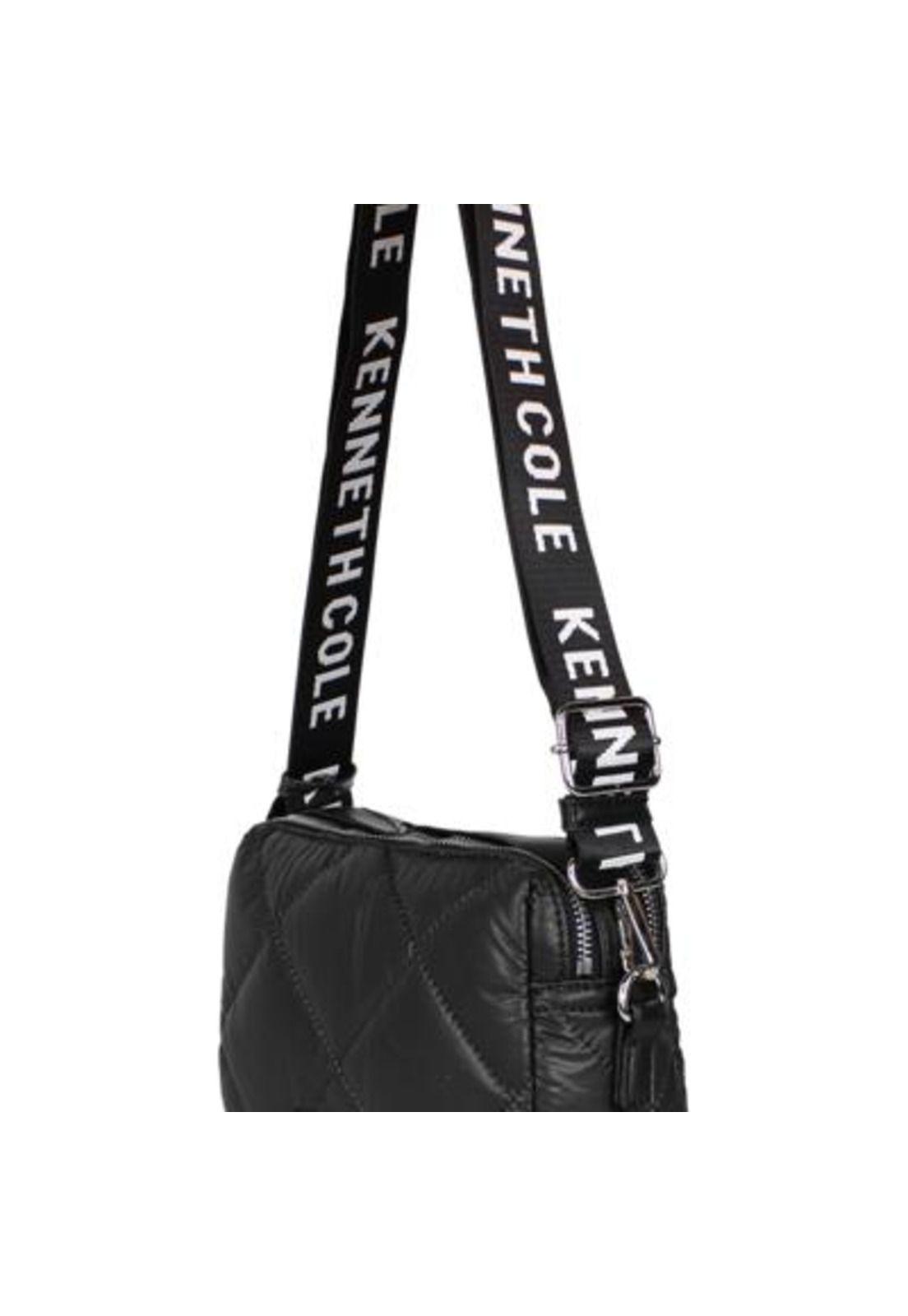 Cartera acolchada Peyton + billetera negra Kenneth Cole-2