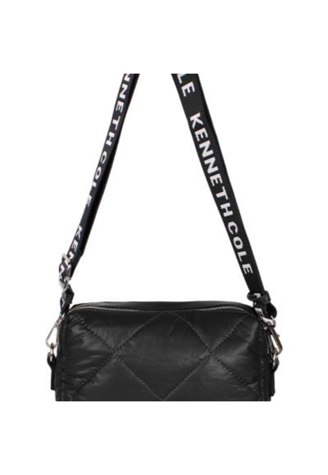 Cartera acolchada Peyton + billetera negra Kenneth Cole-3