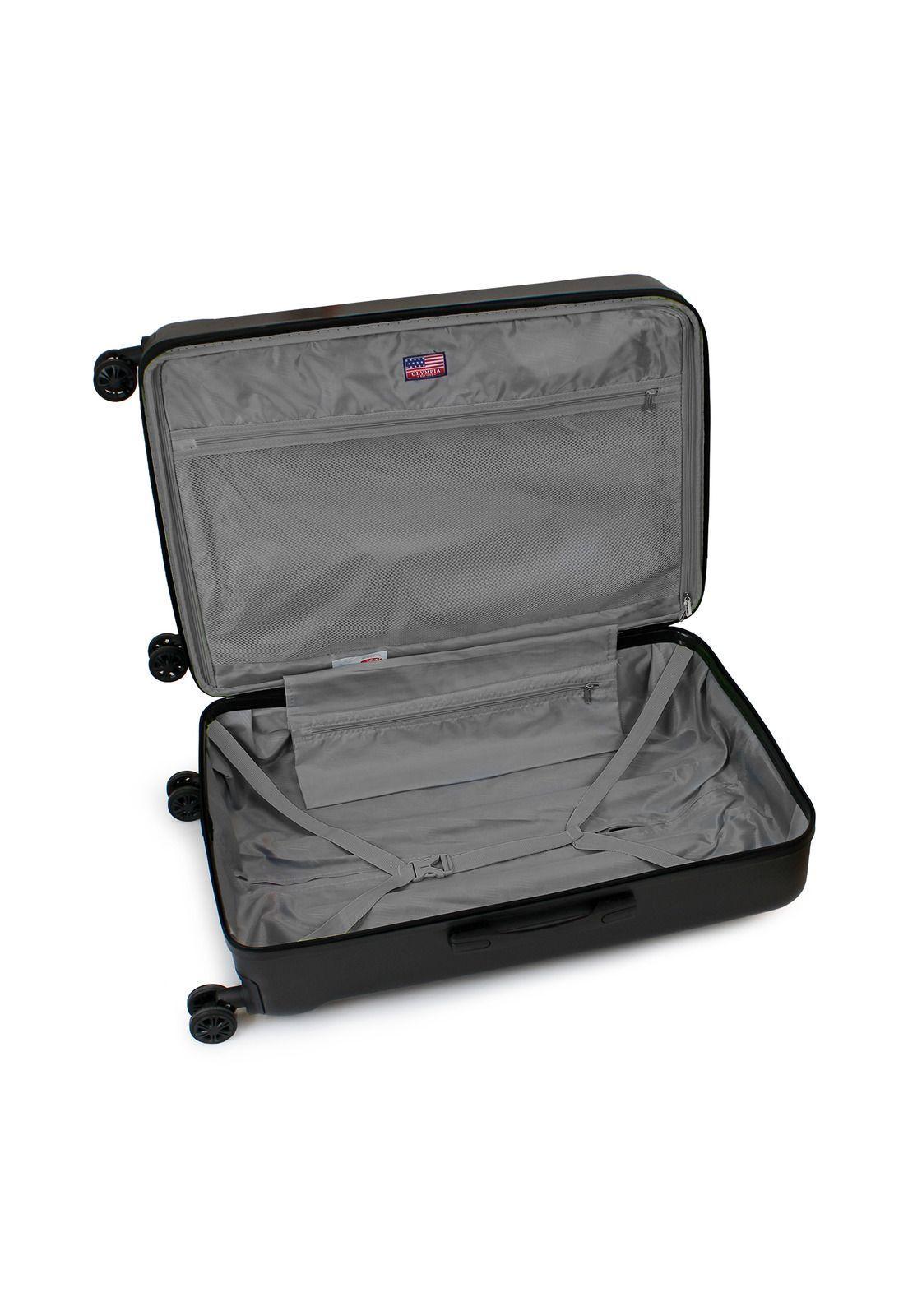 Pack 2 maletas S+L Olympia 10y23kg negra-roja-1
