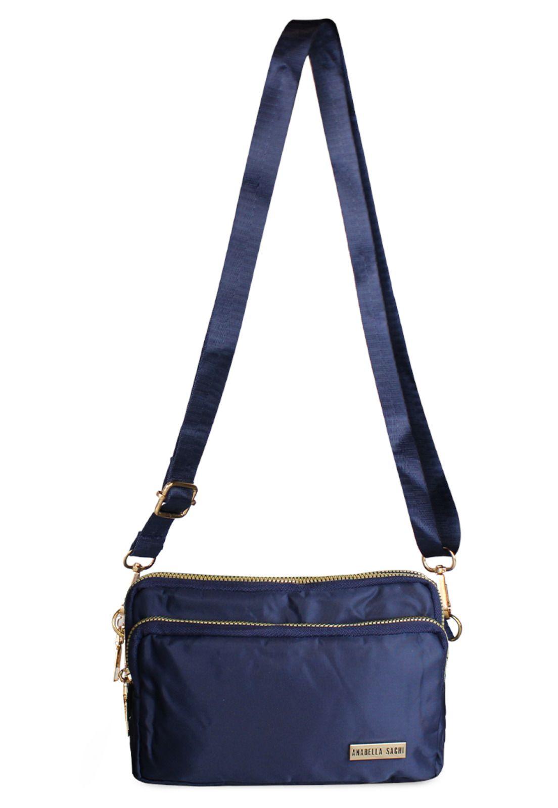 Cartera bandolera Kim azul Anabella Sachi-1
