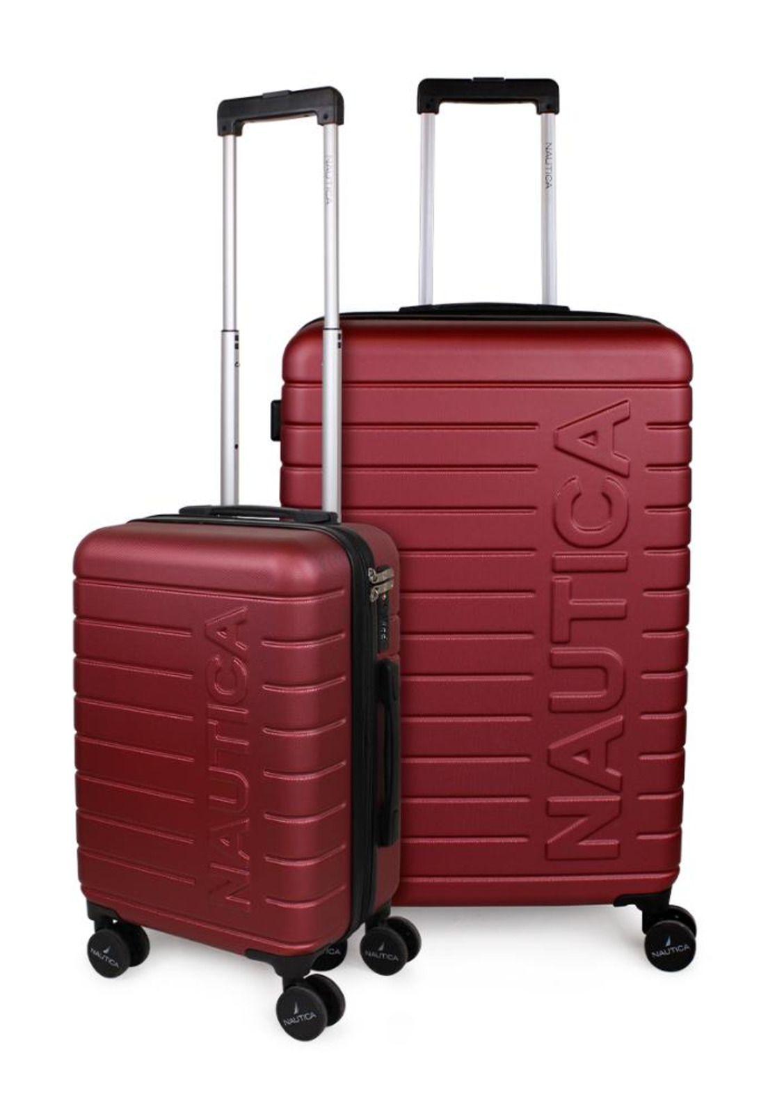 Pack 2 maletas S+L Argo burdeo Nautica-0
