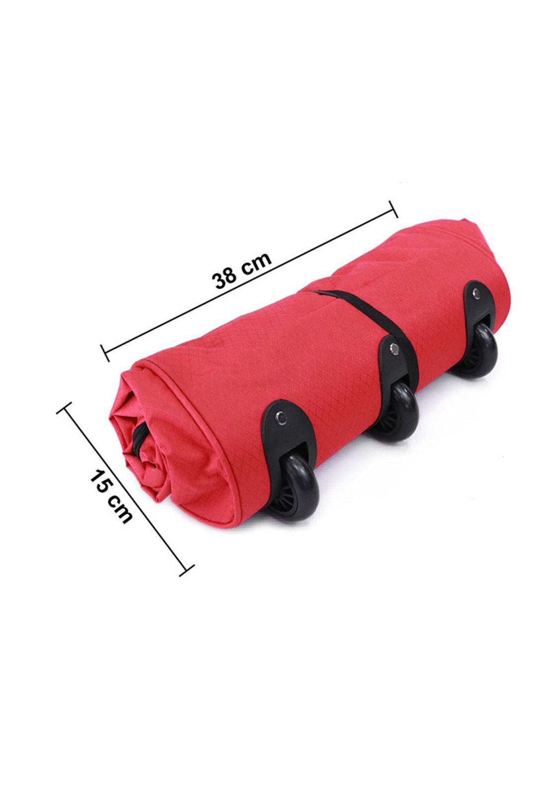 Pack 2 bolsos F Goliat XL enrollable 130lts negro y rojo-2