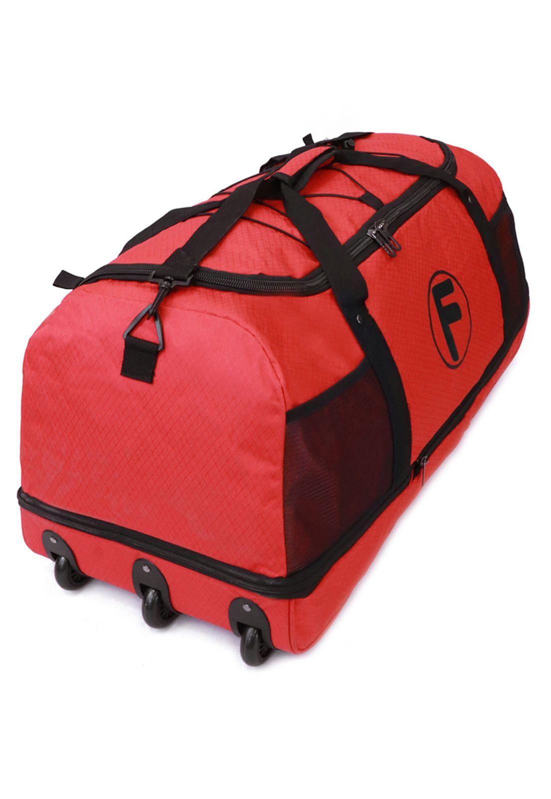 Pack 2 bolsos F Goliat XL enrollable 130lts negro y rojo-4