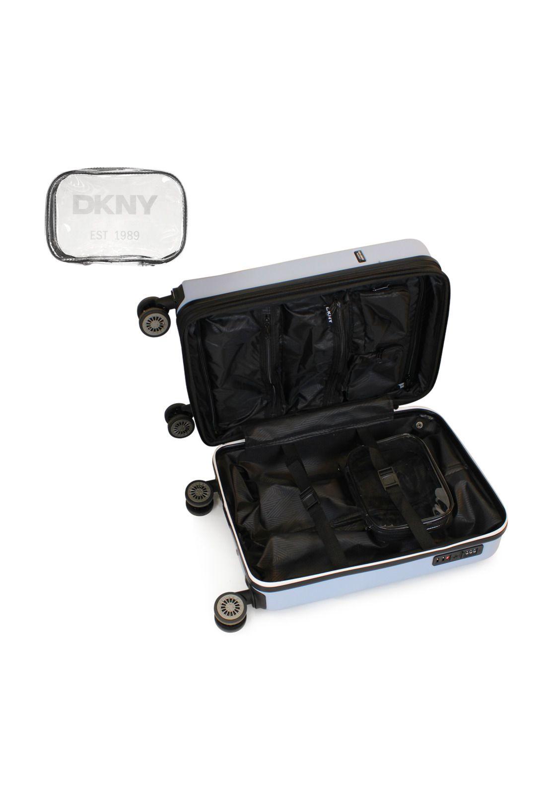 Maleta Donna Karan S de Cabina Luxe 10kg celeste DKNY-4