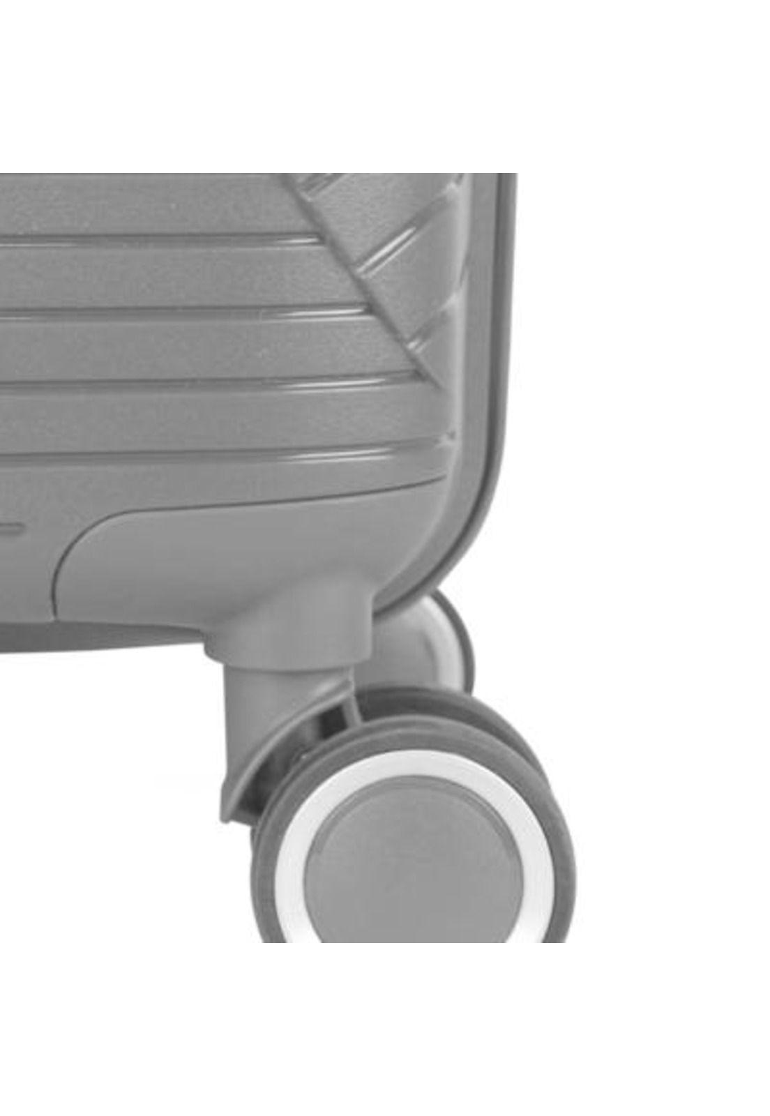 Maleta Mediana Storm 20kg gris Swiss bag-6