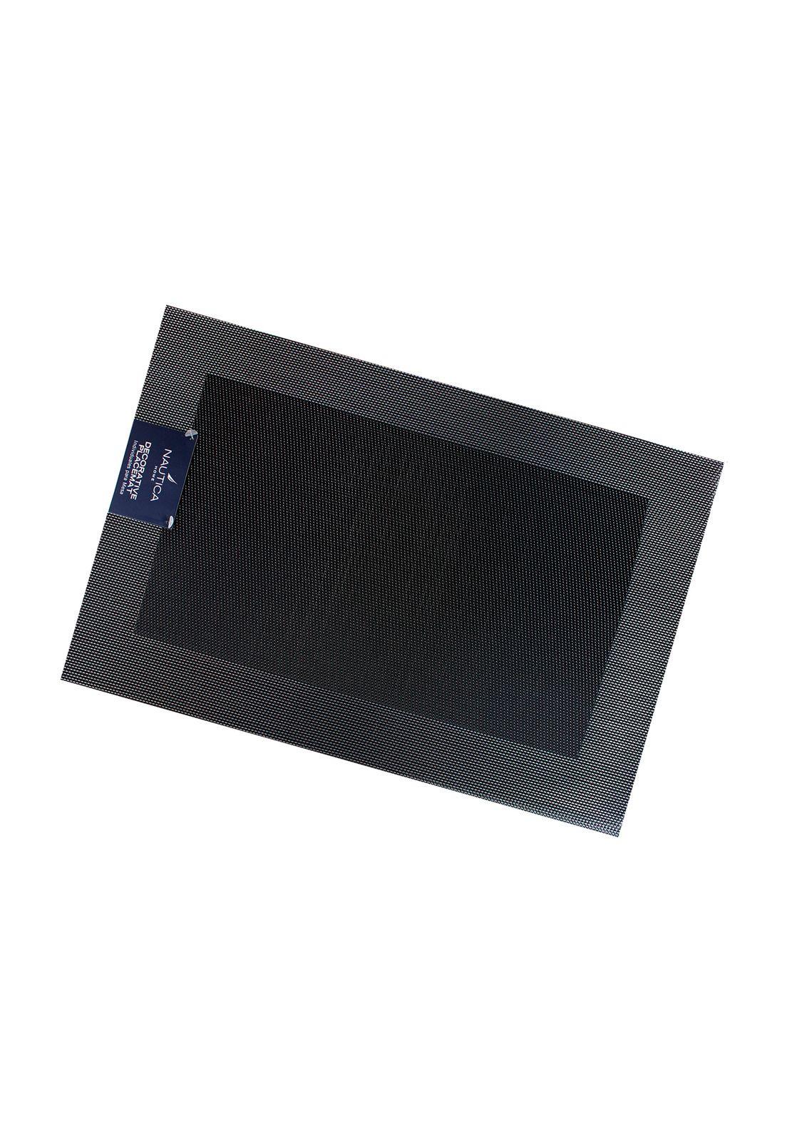 Pack 2 Individuales de mesa Nautica Home 45x30cm negro-2