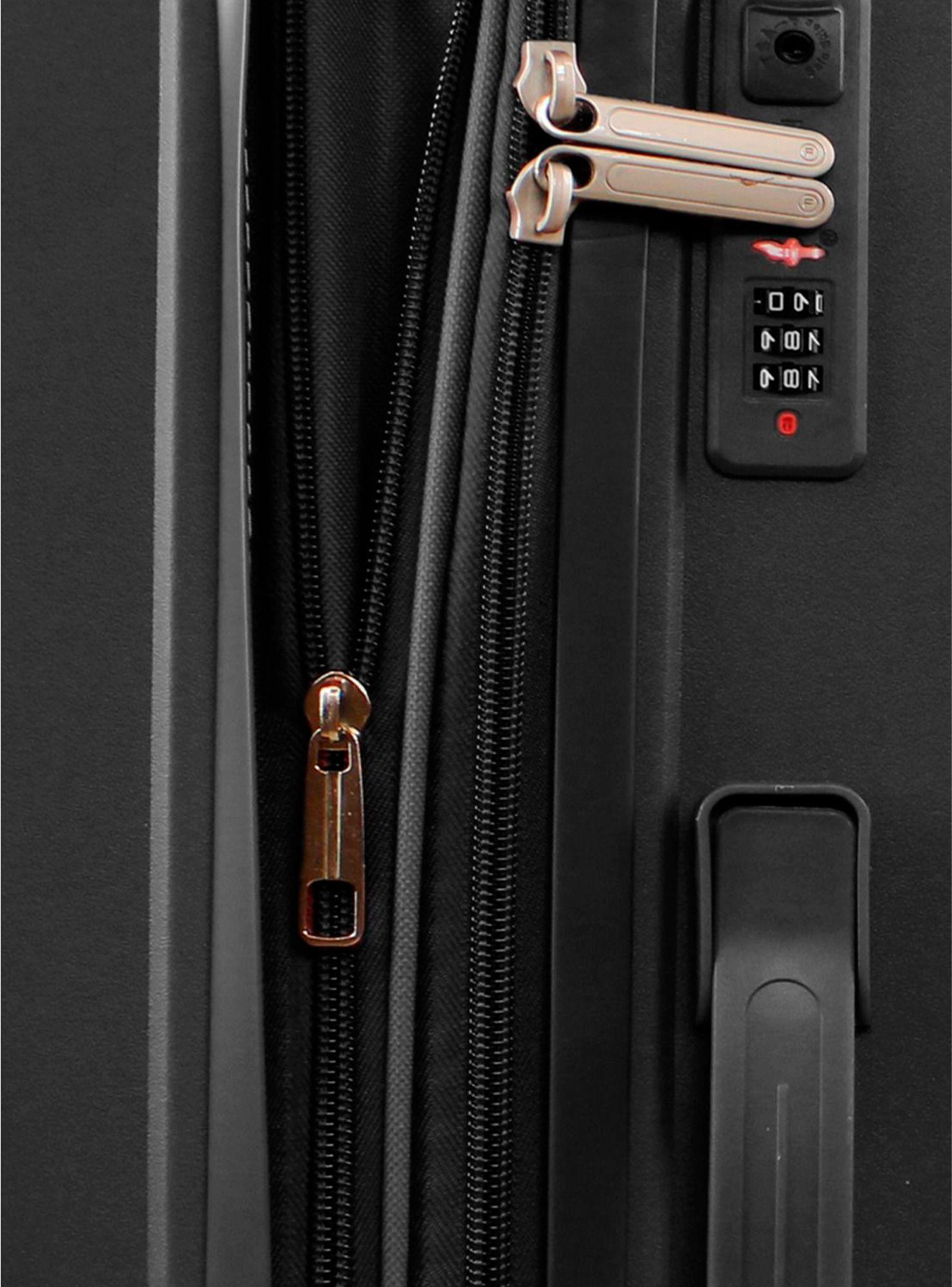 Pack Maleta cabina S Lola 10kg + Mochila Urbanix Fila 16lts negro-silver-2
