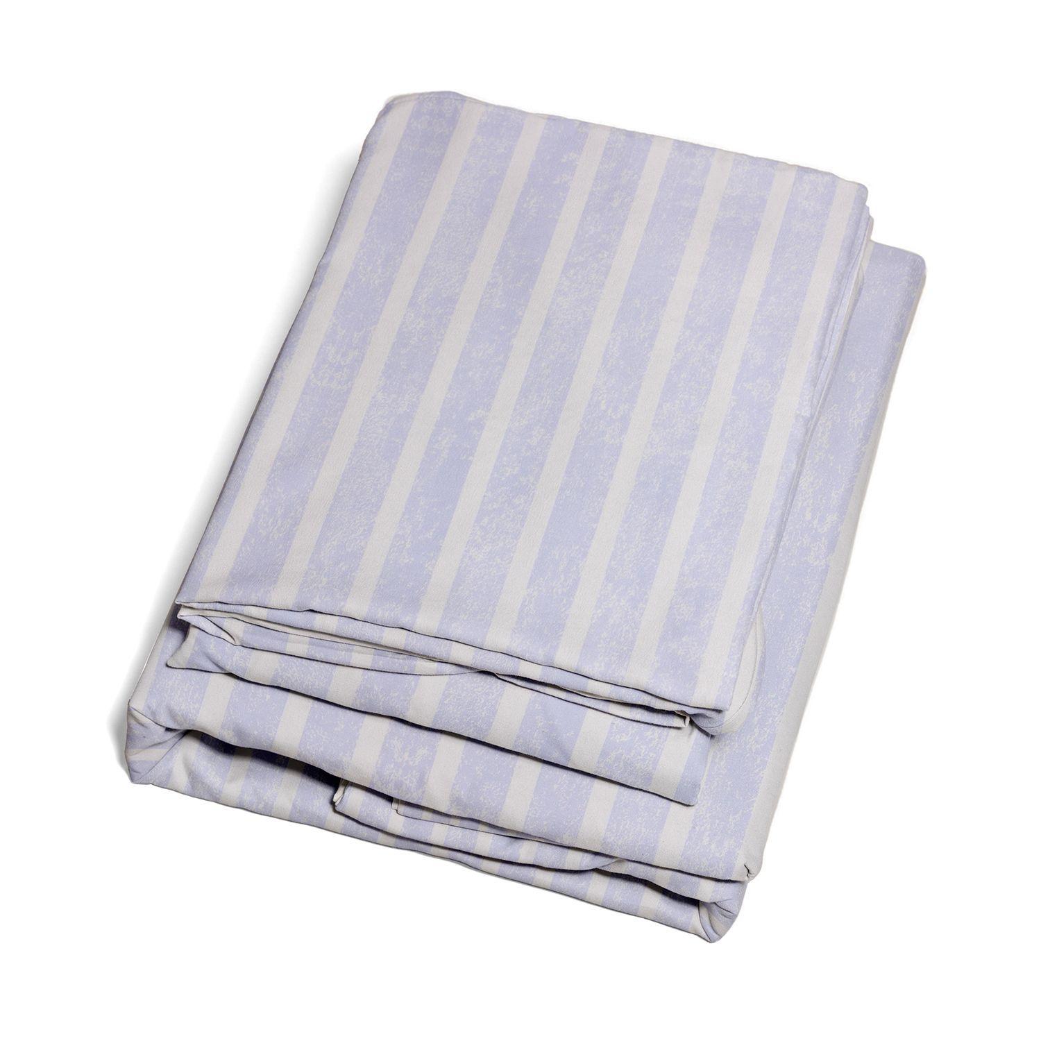 Juego de sábanas Nautica 4 piezas microfibra 2 plazas lineas celeste-4