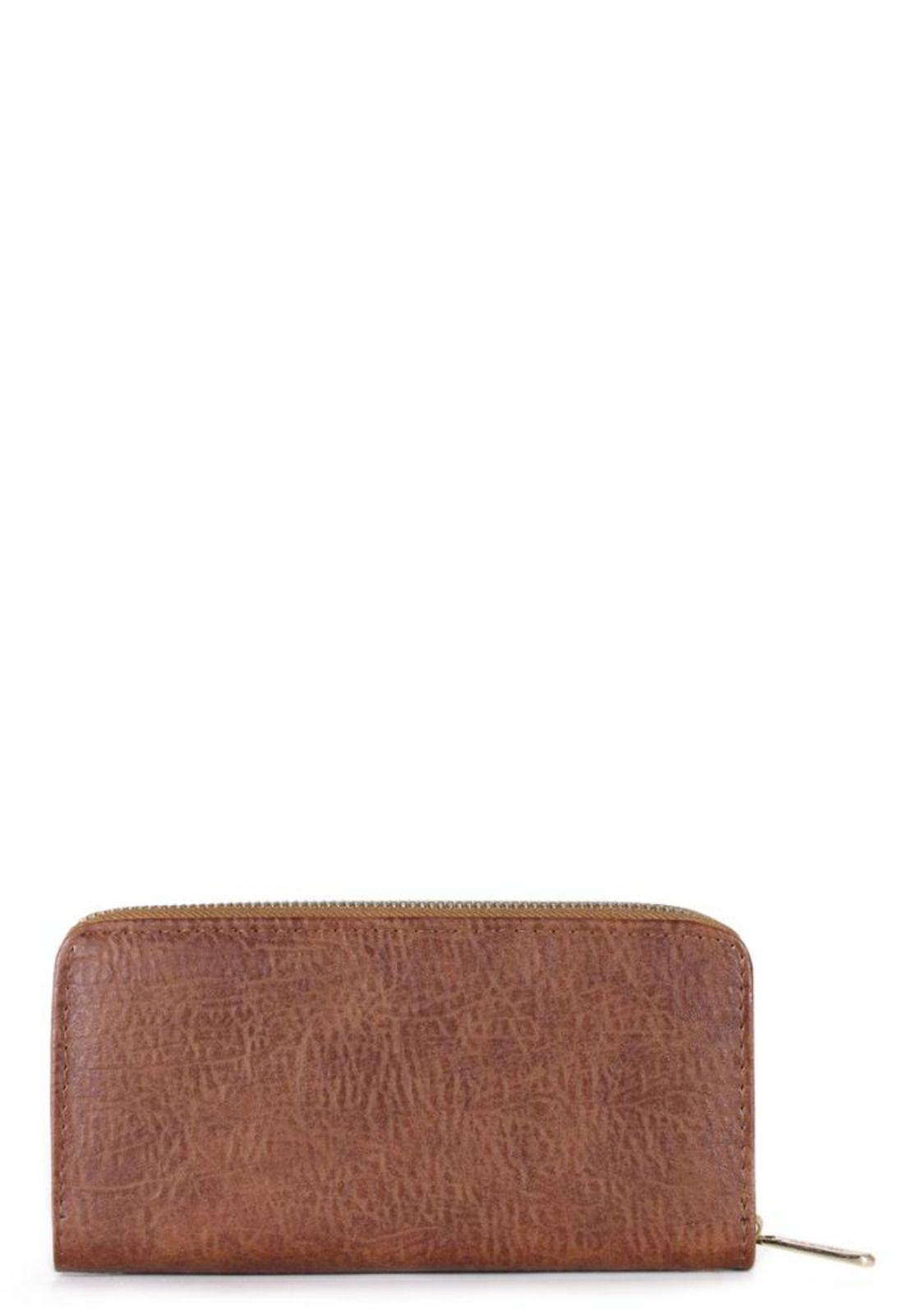 Billetera de mujer Camelia café Carven-3