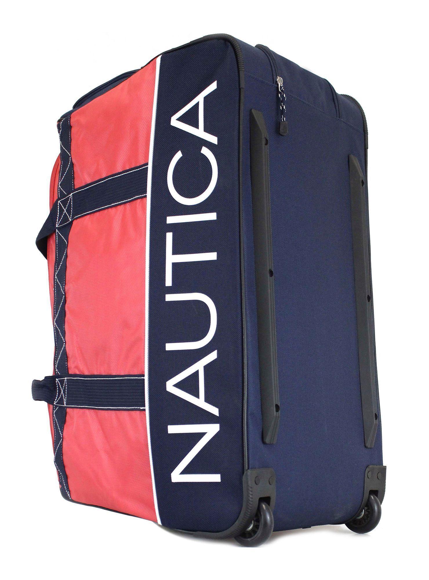 Set 3 Bolsos Nautica Dockside L+M+S Rojo-1