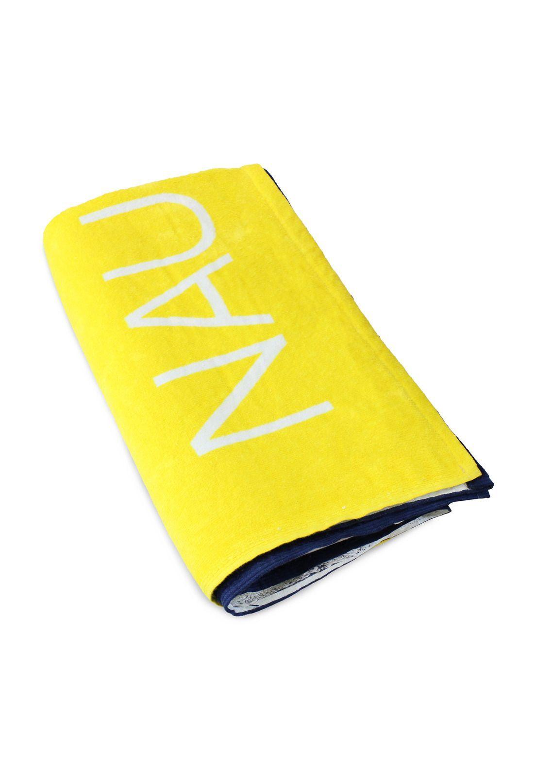 Toalla de playa Nautica Home 100% Algodón 160x80 diseño tricolor-3