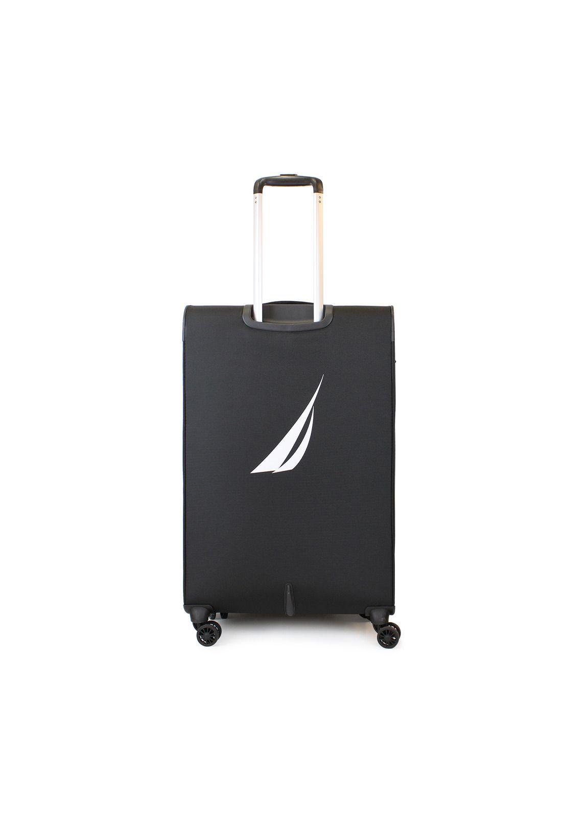 Pack 2 maletas blandas de tela S+L Nautica Marbella 10k y 23k negra-7