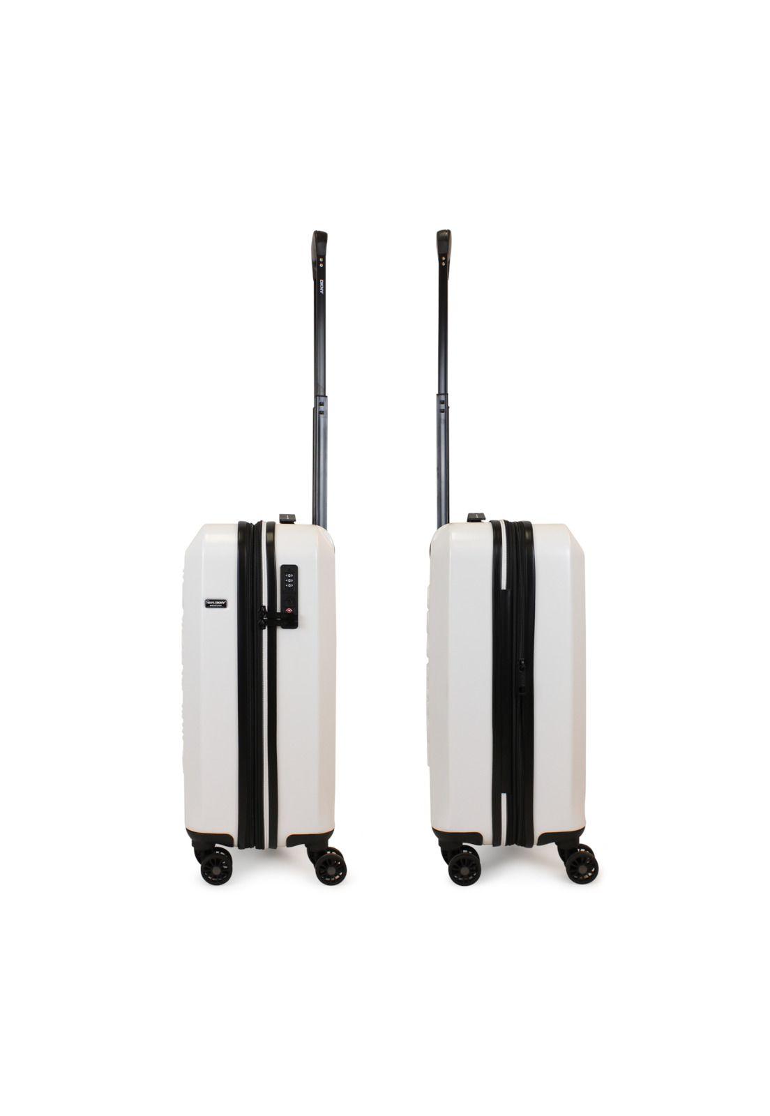 Pack 2 Maletas Donna Karan Lumina S 10kg + L 23kg blanco DKNY-2