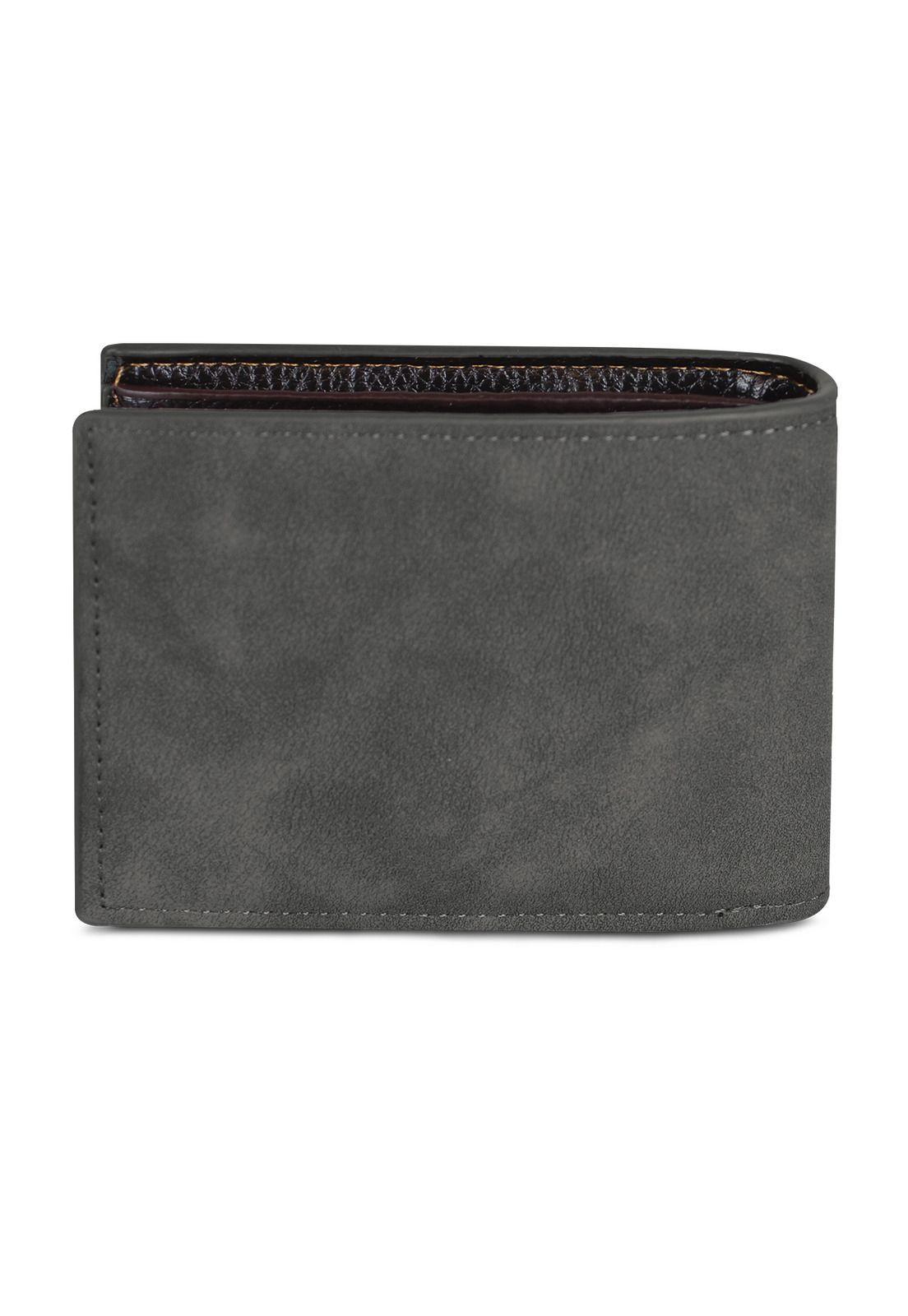 Billetera hombre Jack negra con monedero Carven Paris-4