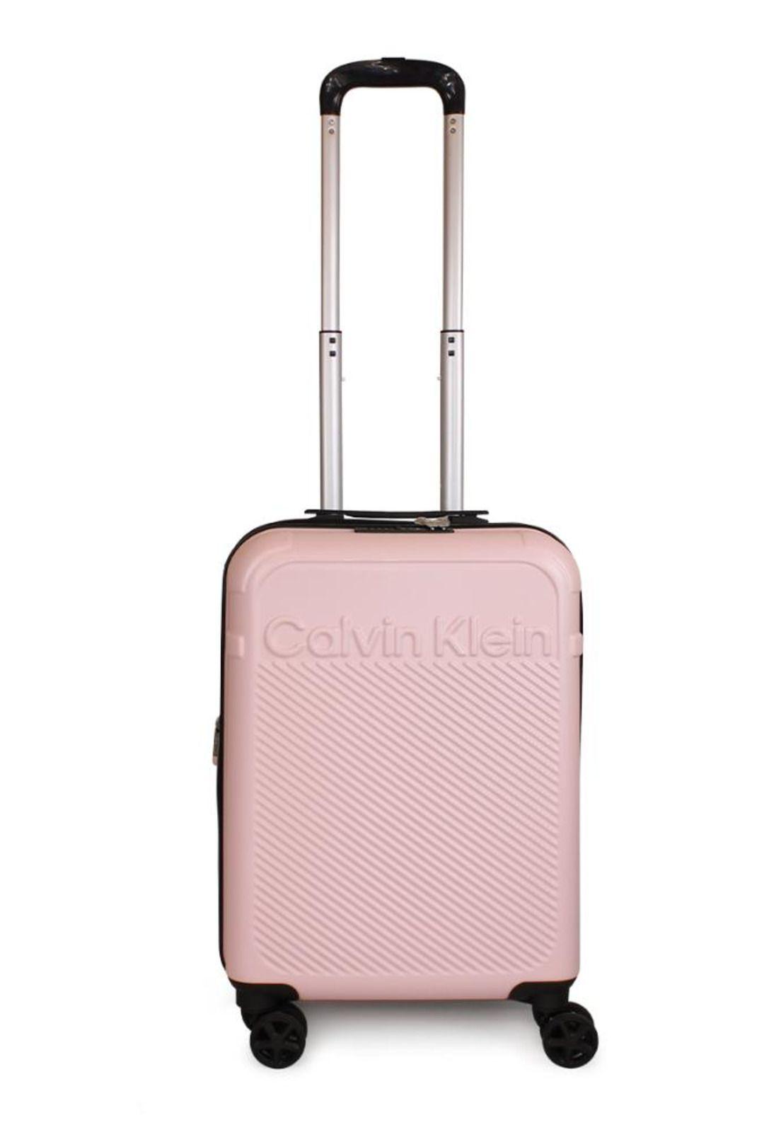 Pack 2 maletas Expression S cabina 10kg + mediana 18kg rosada Calvin Klein-5