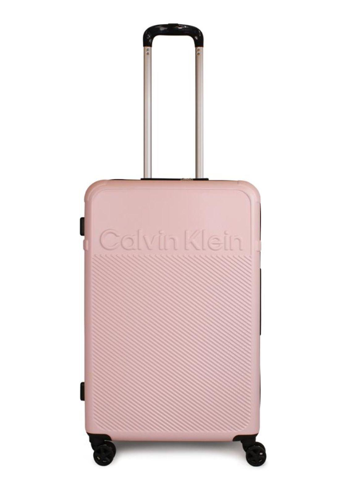 Pack 2 maletas Expression S cabina 10kg + mediana 18kg rosada Calvin Klein-6