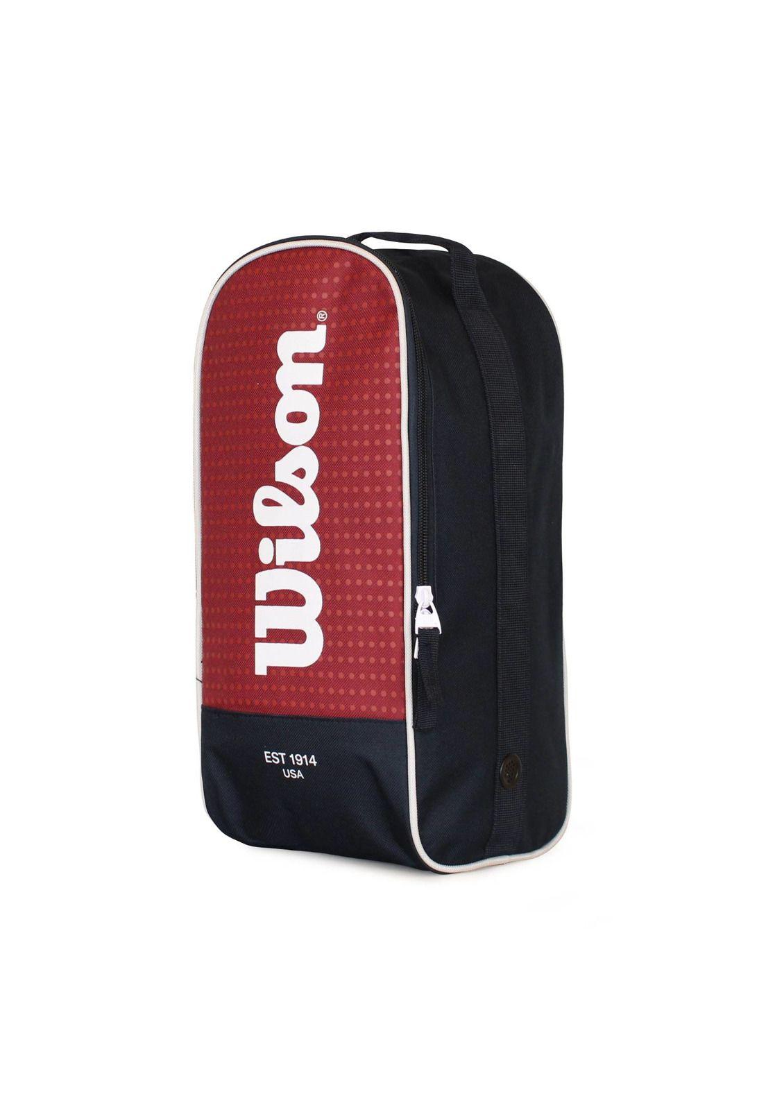 Pack Wilson Bolso Ulsan + Botinero zapatos Manchester Burdeo-5