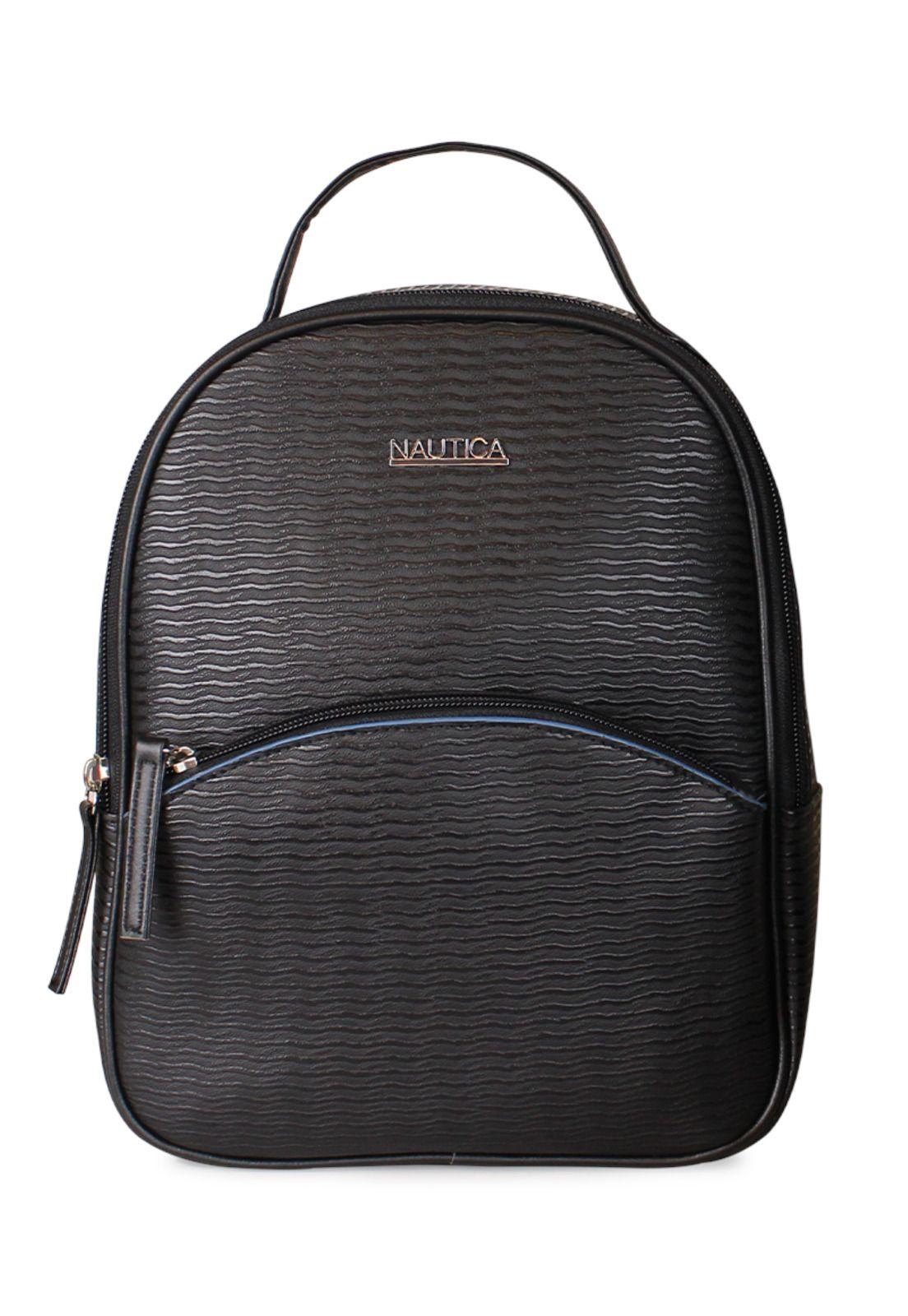 Pack Leeway Nautica Mochila + Cartera + bandolera negra-6