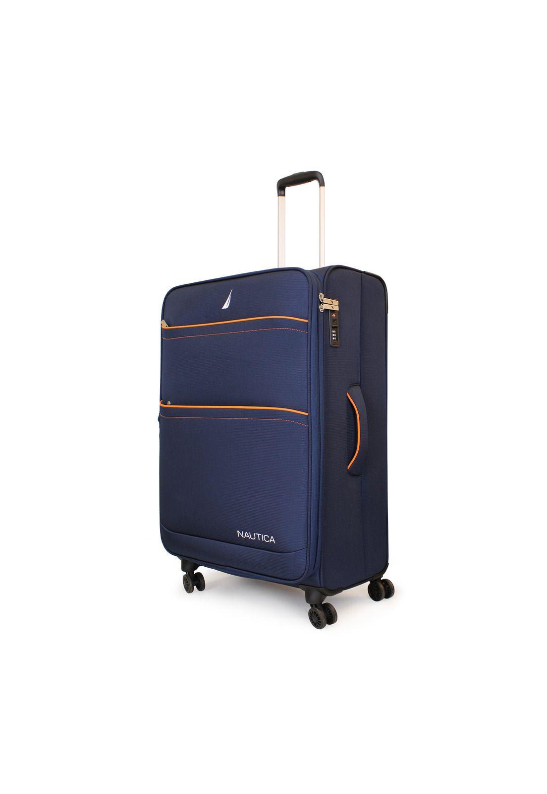 Maleta de tela grande Nautica Lisboa L 23kg azul-5