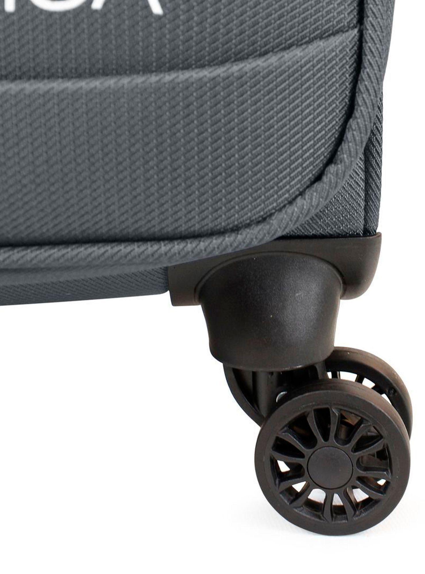 Maleta blanda de tela mediana Nautica Lisboa 20kg gris-4