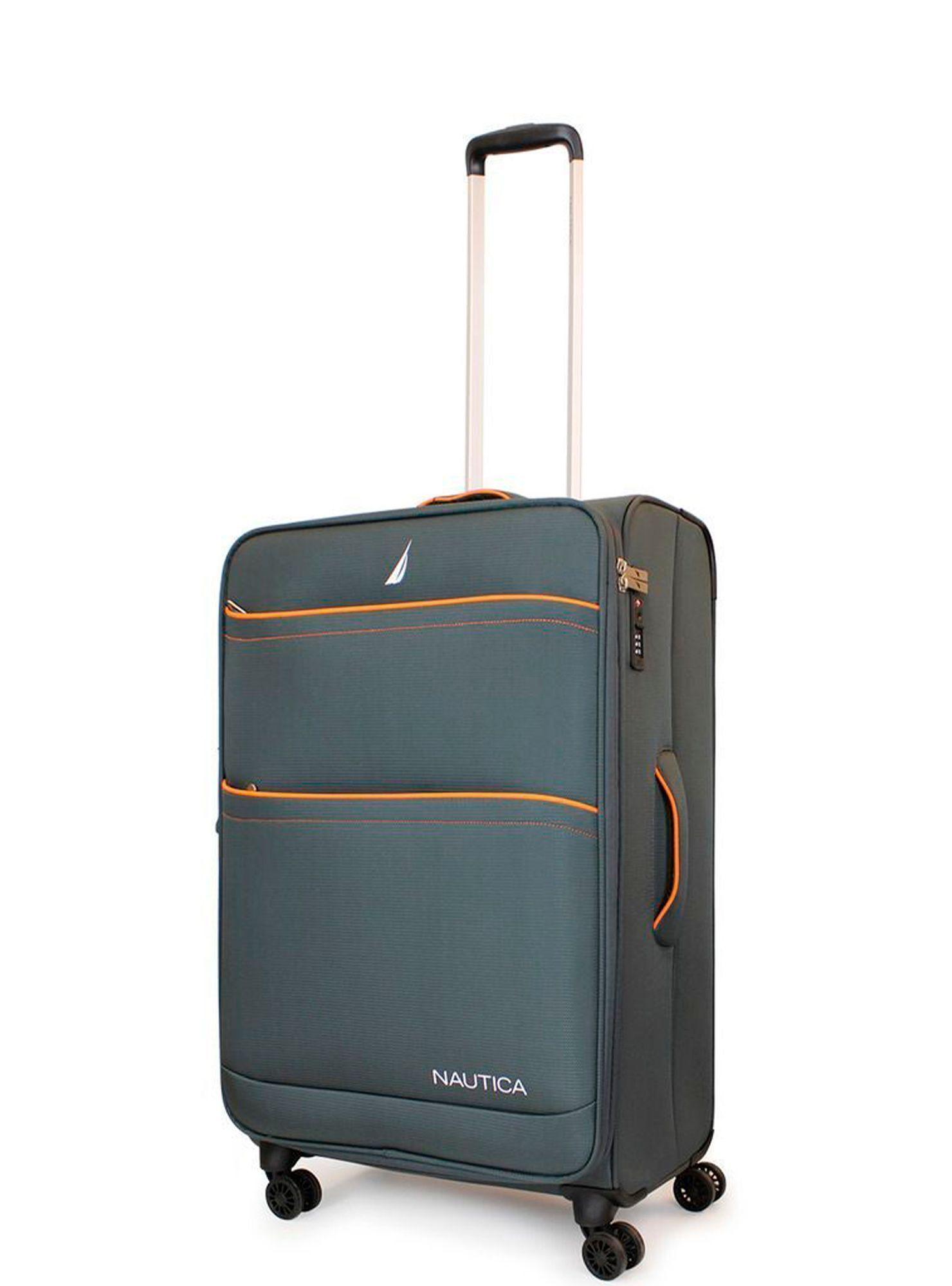 Maleta blanda de tela mediana Nautica Lisboa 20kg gris-6