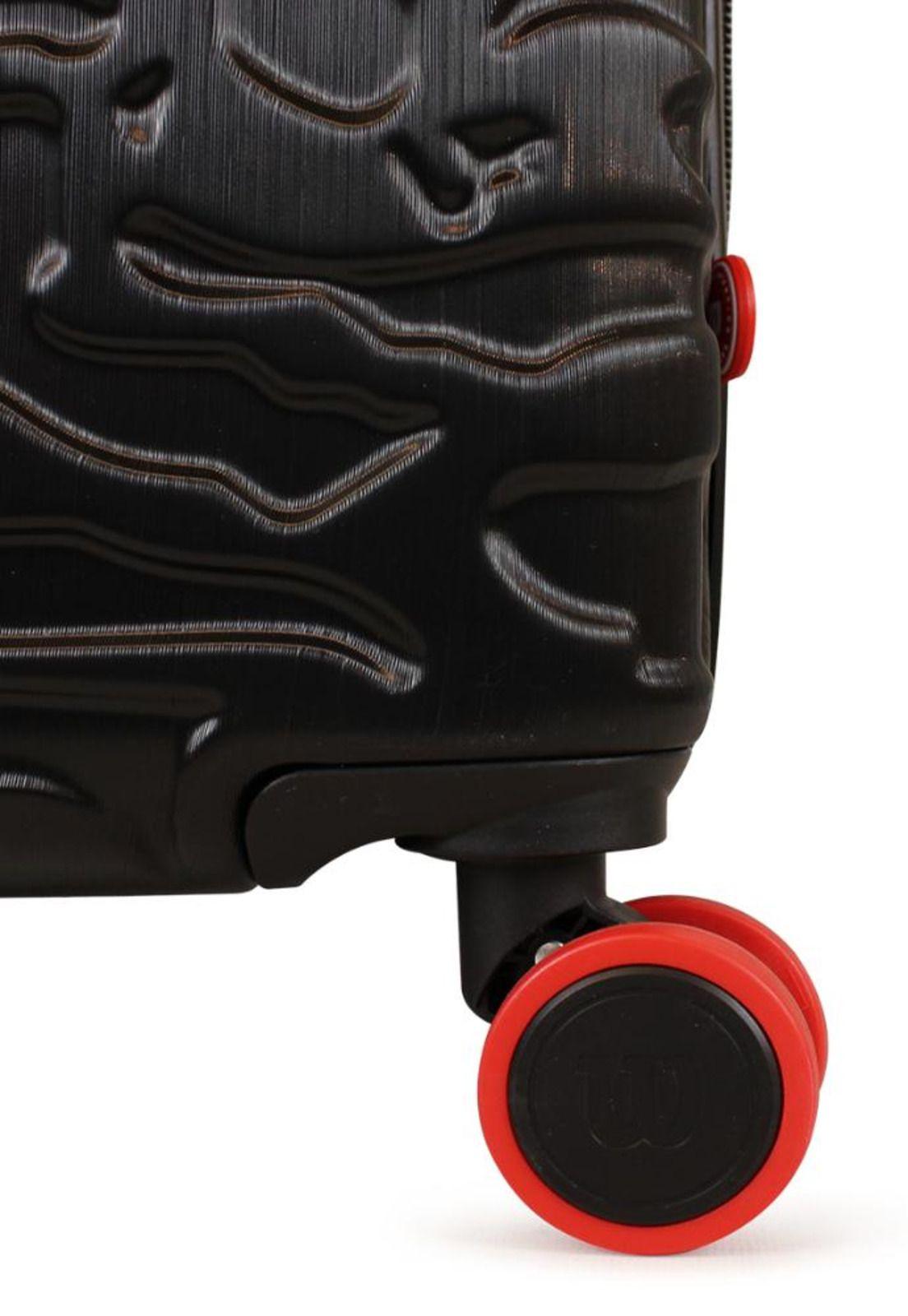 Pack 2 maletas S+M cabina y mediana negra Vermont Wilson-3