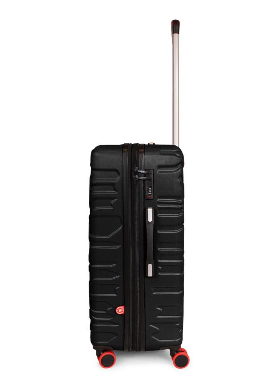 Pack 2 maletas S+M cabina y mediana negra Vermont Wilson-7