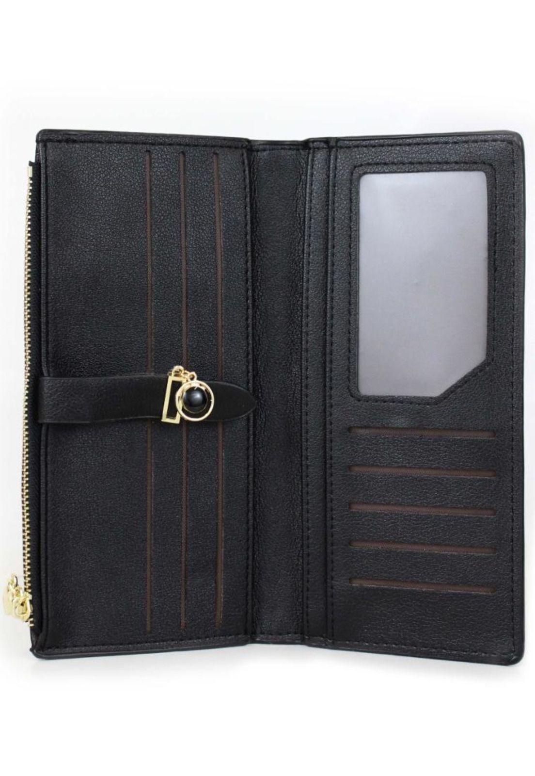 Billetera de mujer Jolie negro Carven-2