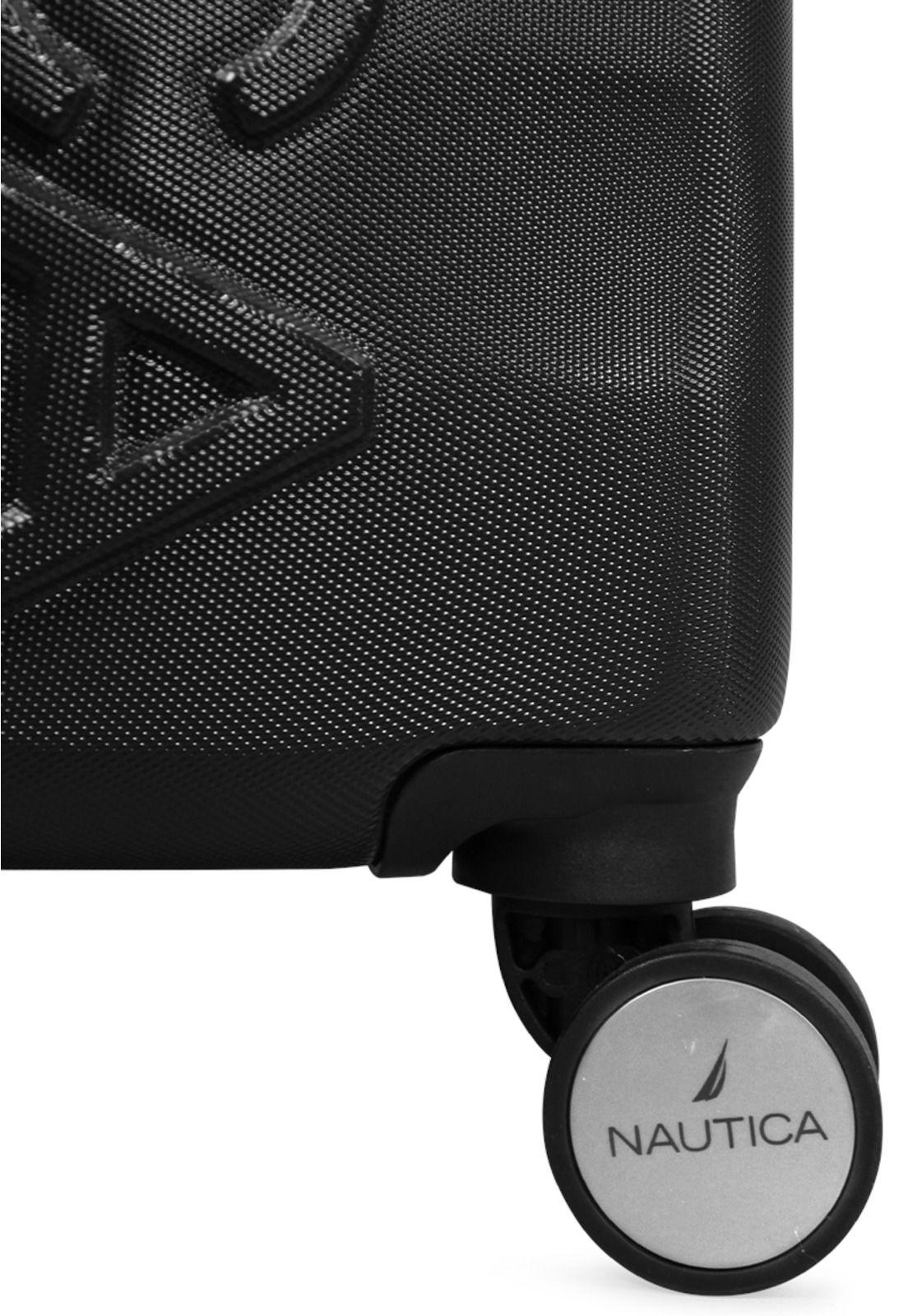 Pack Maleta grande Ibiza 23kg negra + Organizador Nautica-4