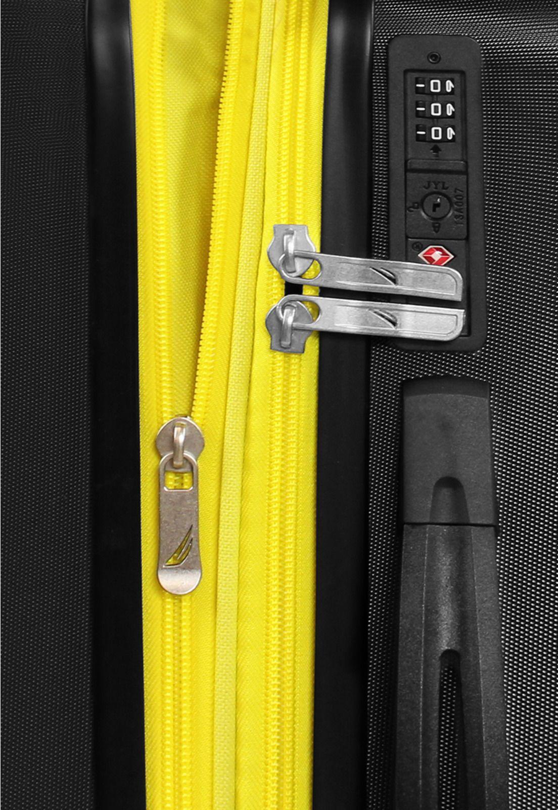 Pack Maleta grande Ibiza 23kg negra + Organizador Nautica-5