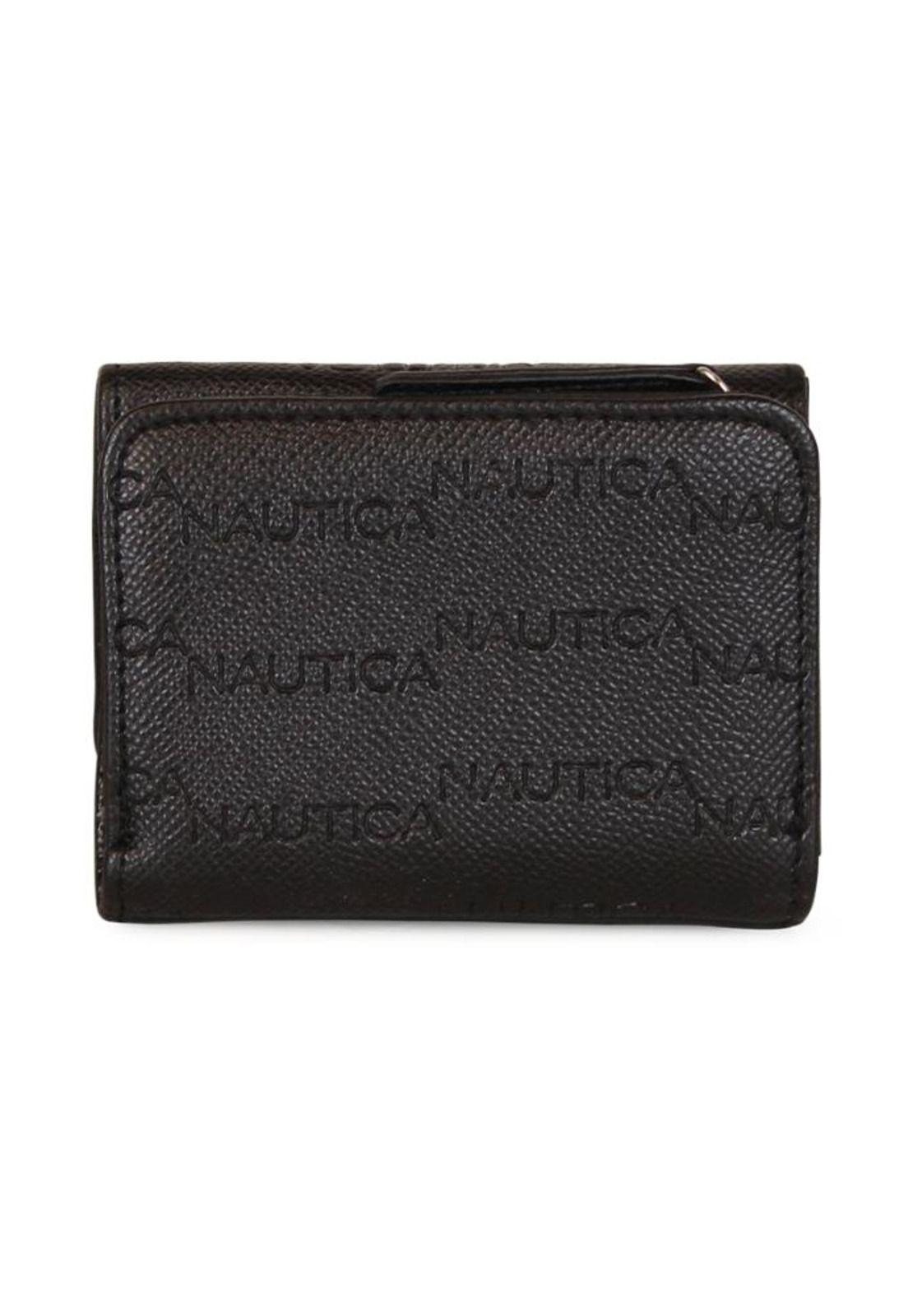 Billetera de mujer Trinii negra Nautica-4