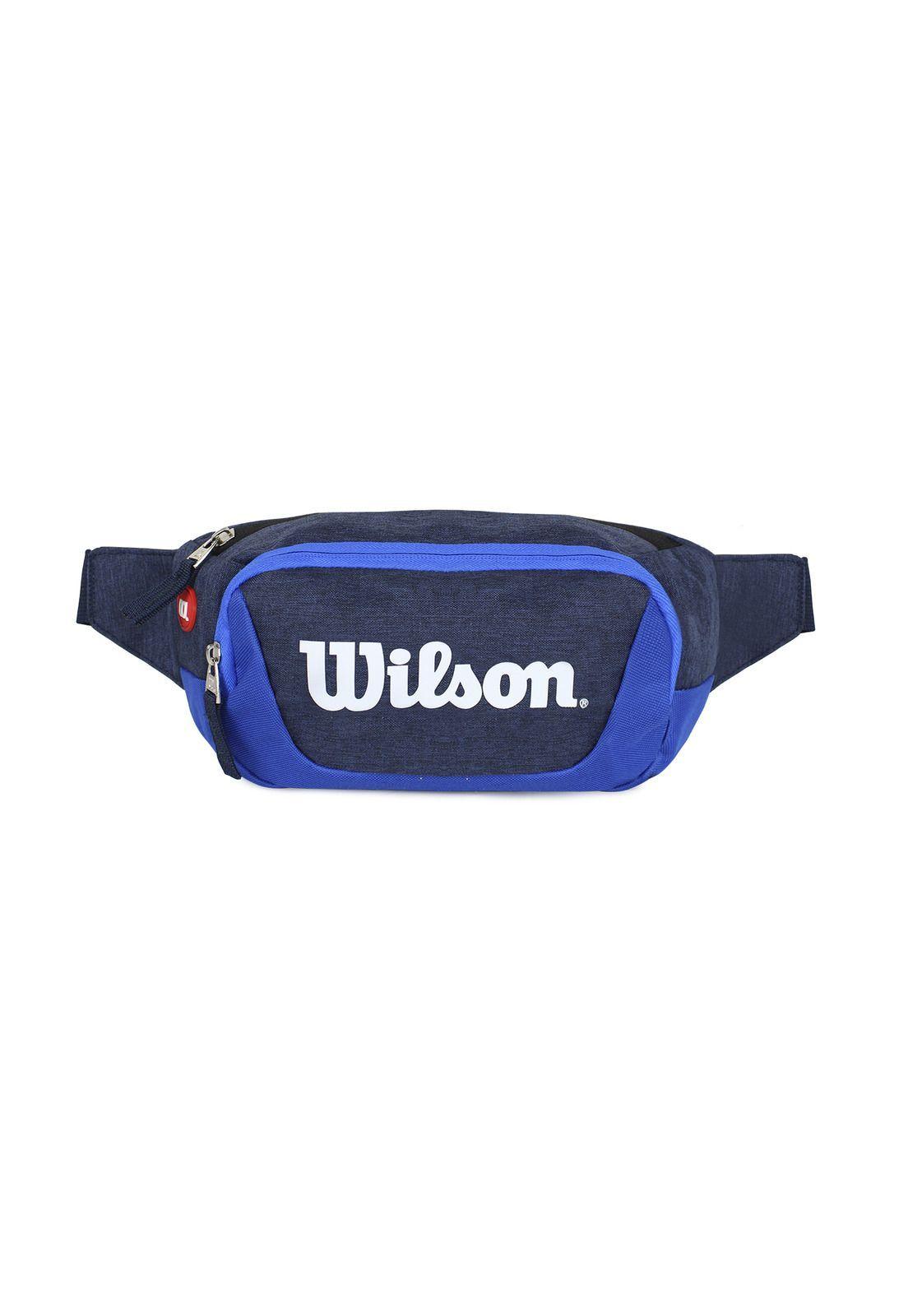 Pack Wilson Mochila Kansas + Banano Vindex azul-3