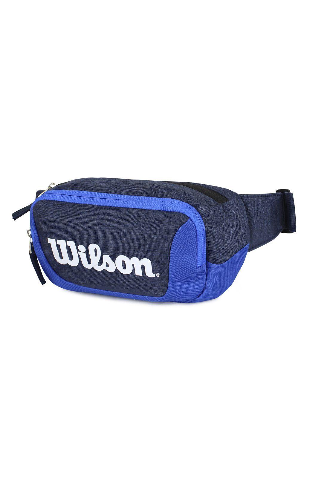 Pack Wilson Mochila Kansas + Banano Vindex azul-4