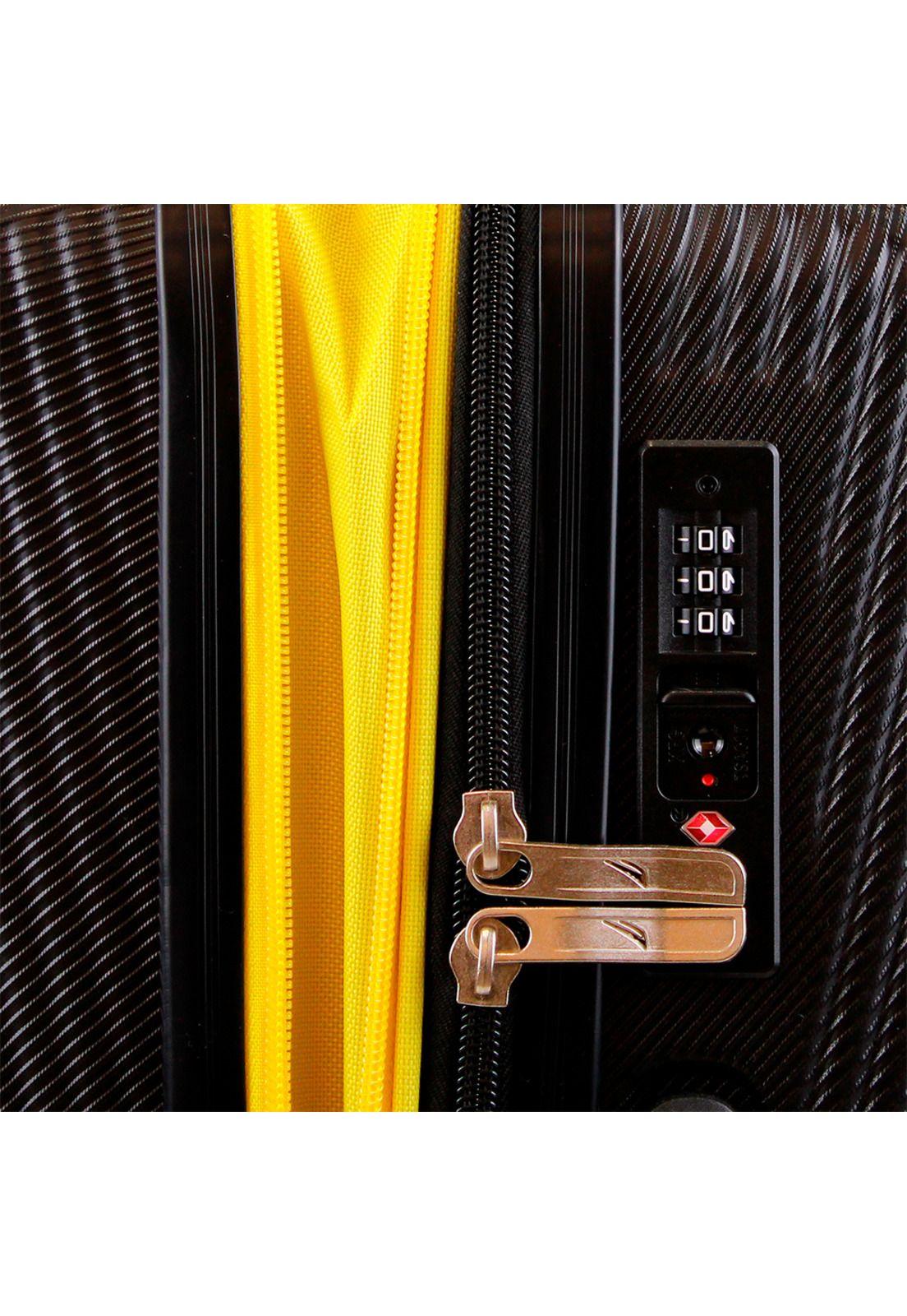 Maleta mediana Nautica M 20kg Bahamas negra-2