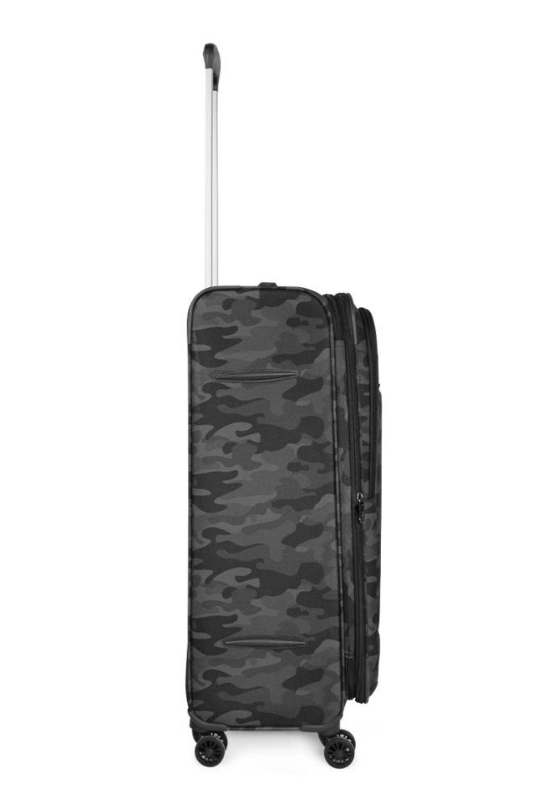 Maleta de tela Barham Mediana 20kg negra Nautica-6