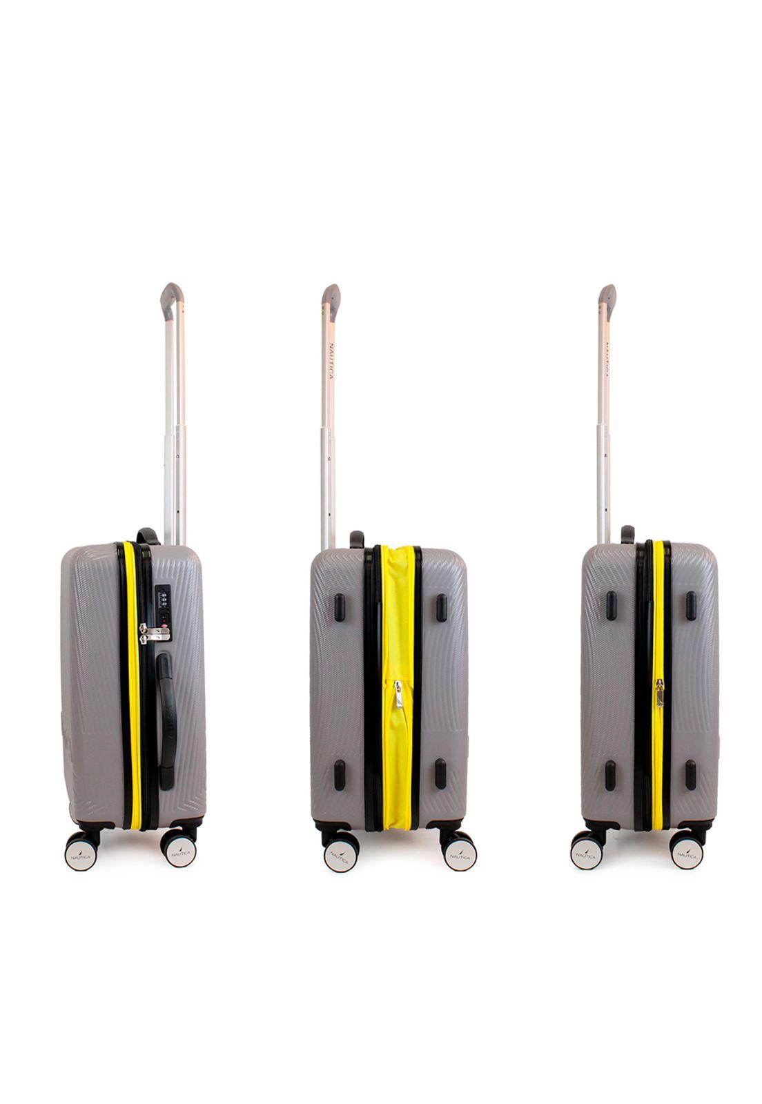 Maleta de cabina Nautica S 10kg Bahamas gris-6