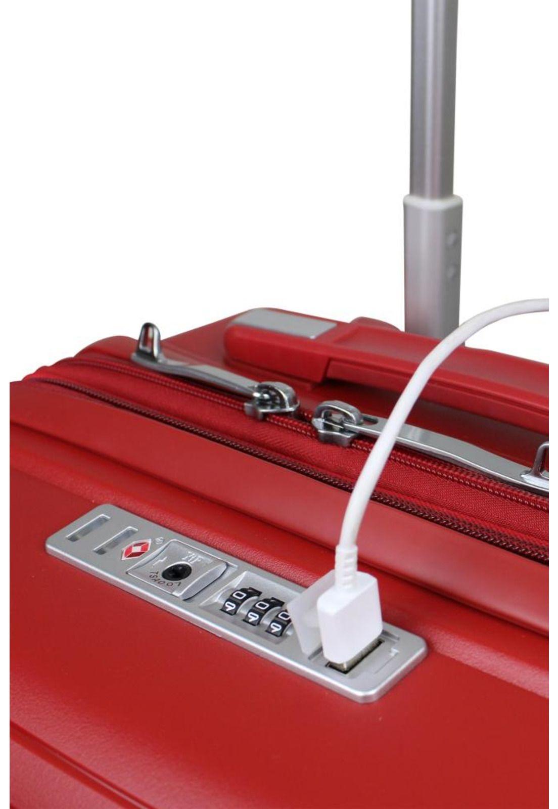 Set 3 Maletas  Xpos roja S+M+L Swiss Bag-2