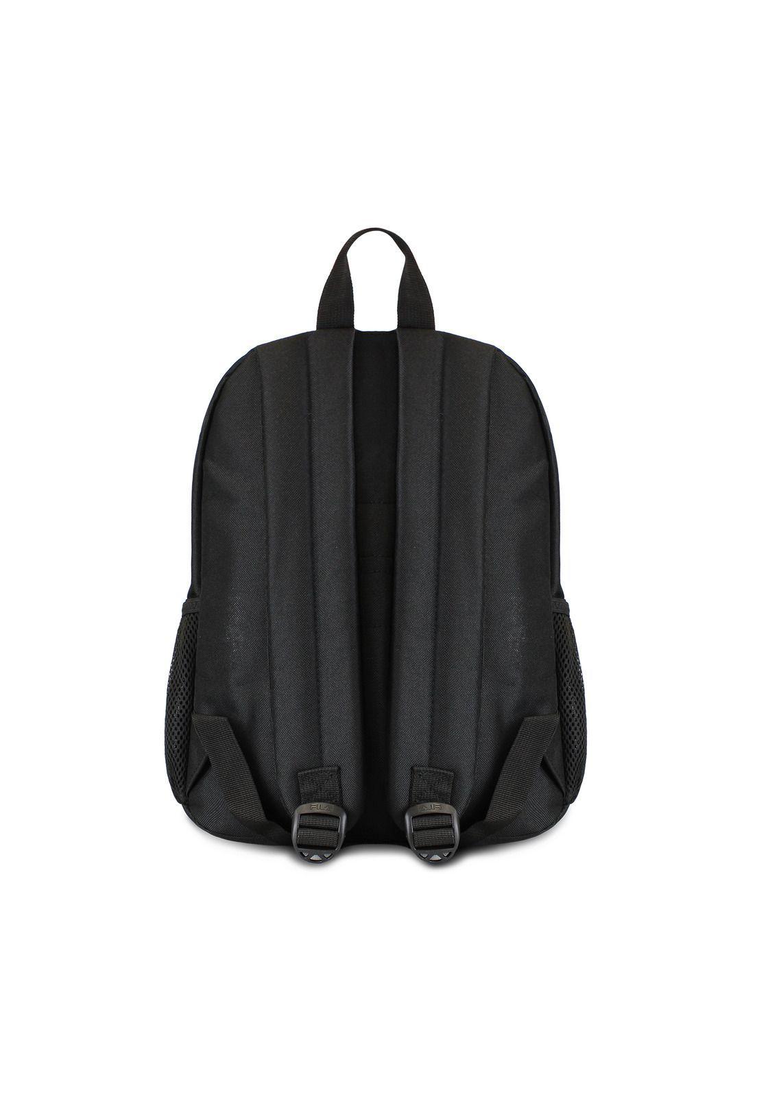 Set FILA Mochila 16lts Urbanix + Lonchera térmica + Estuche Spark negro-gold-6