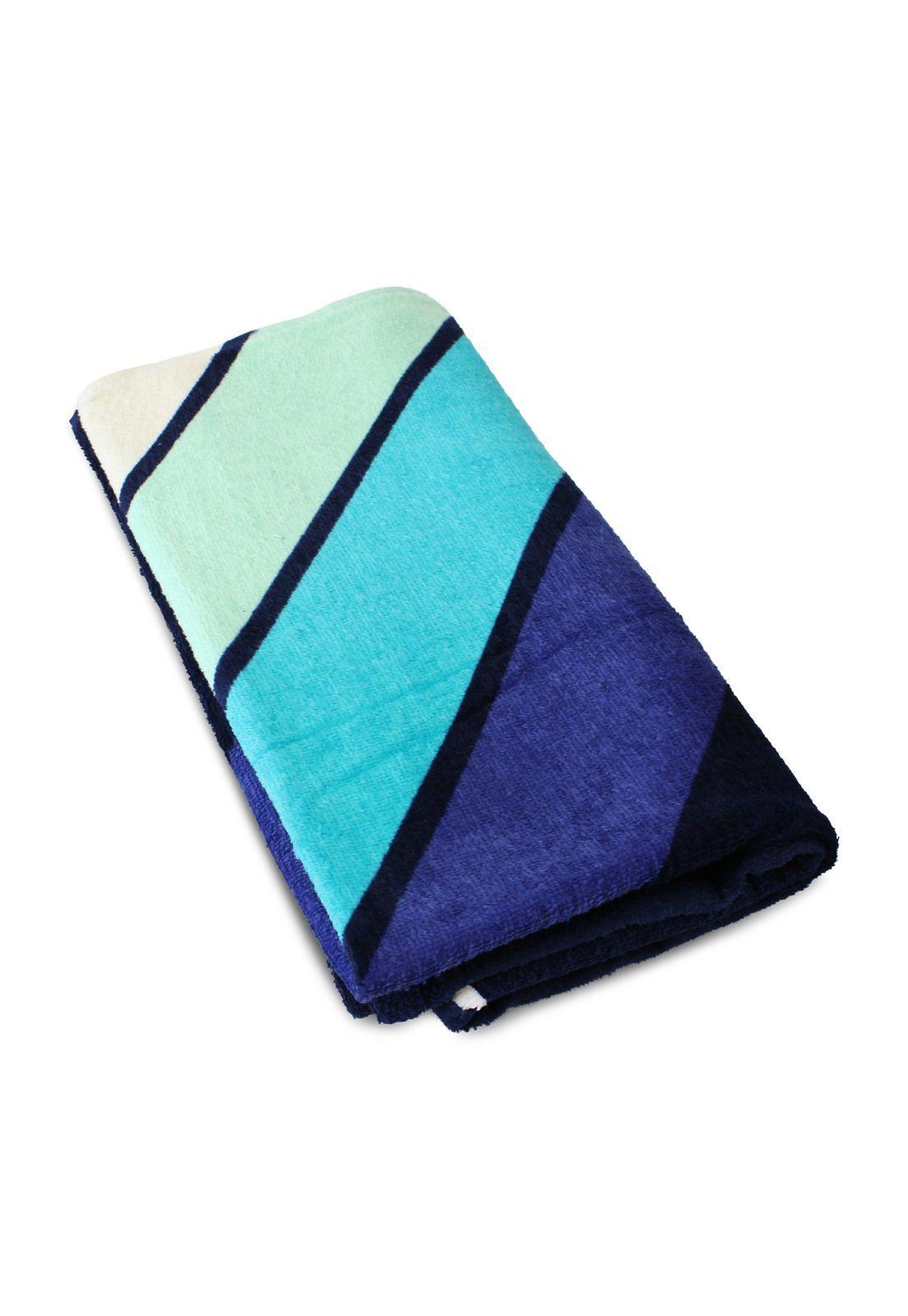 Toalla de playa Nautica Home 100% Algodón 160x80 multicolores-3