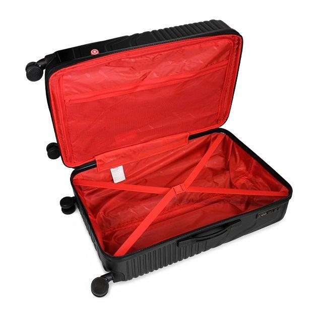 Set 3 maletas S+M+L Denver Negro-1